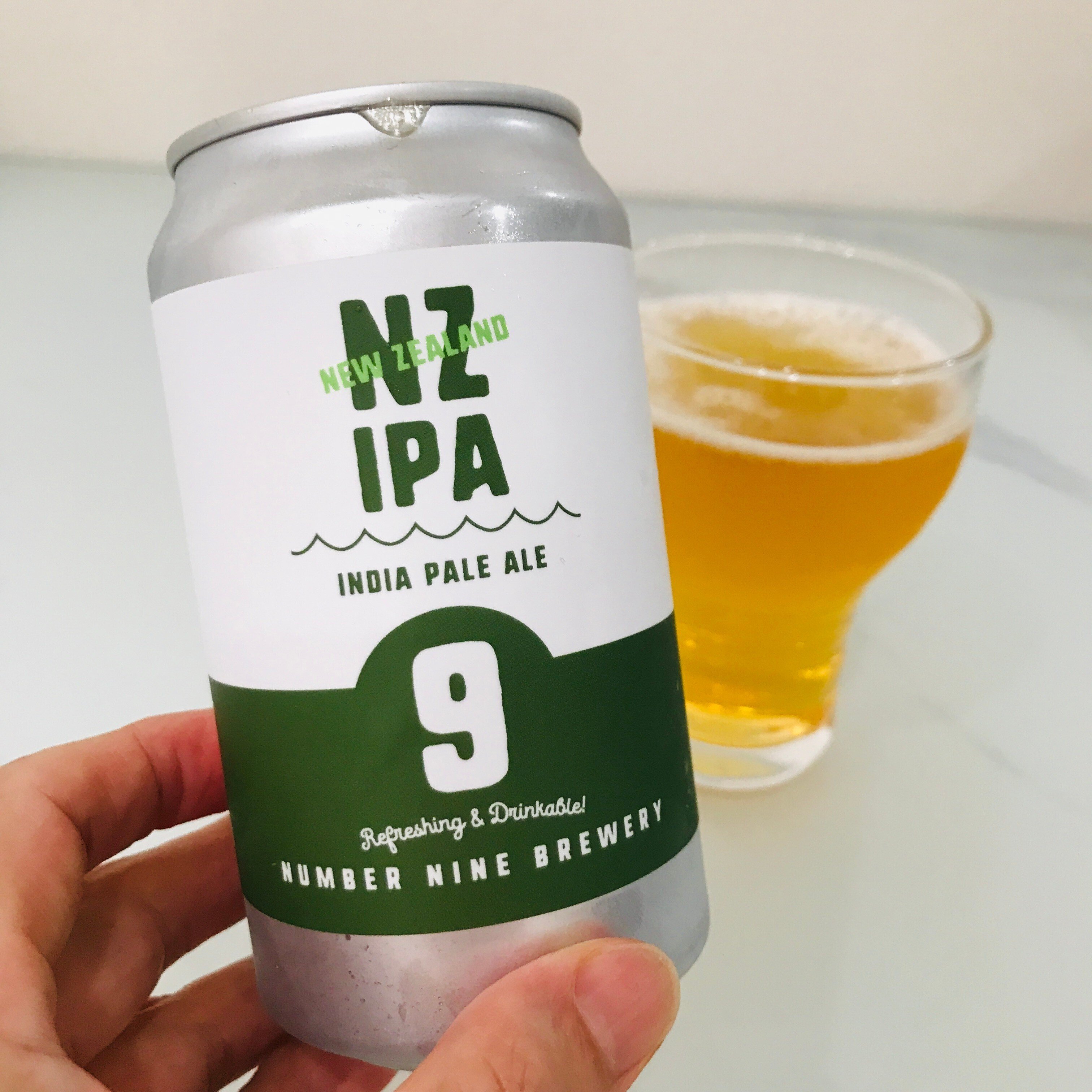 ビール ビールレビュー】最近ご無沙汰のNO.9はハードボイルド - NZ IPA