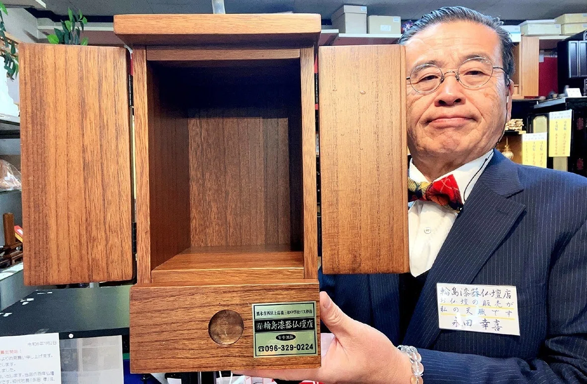 能登半島地震】熊本地震の後悔胸に 被災者に仏壇無償提供｜文化時報社