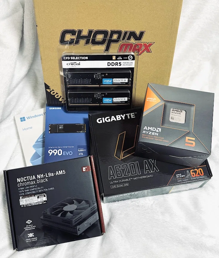 配信用PCを新調した（ノートPC→自作）｜たみこ