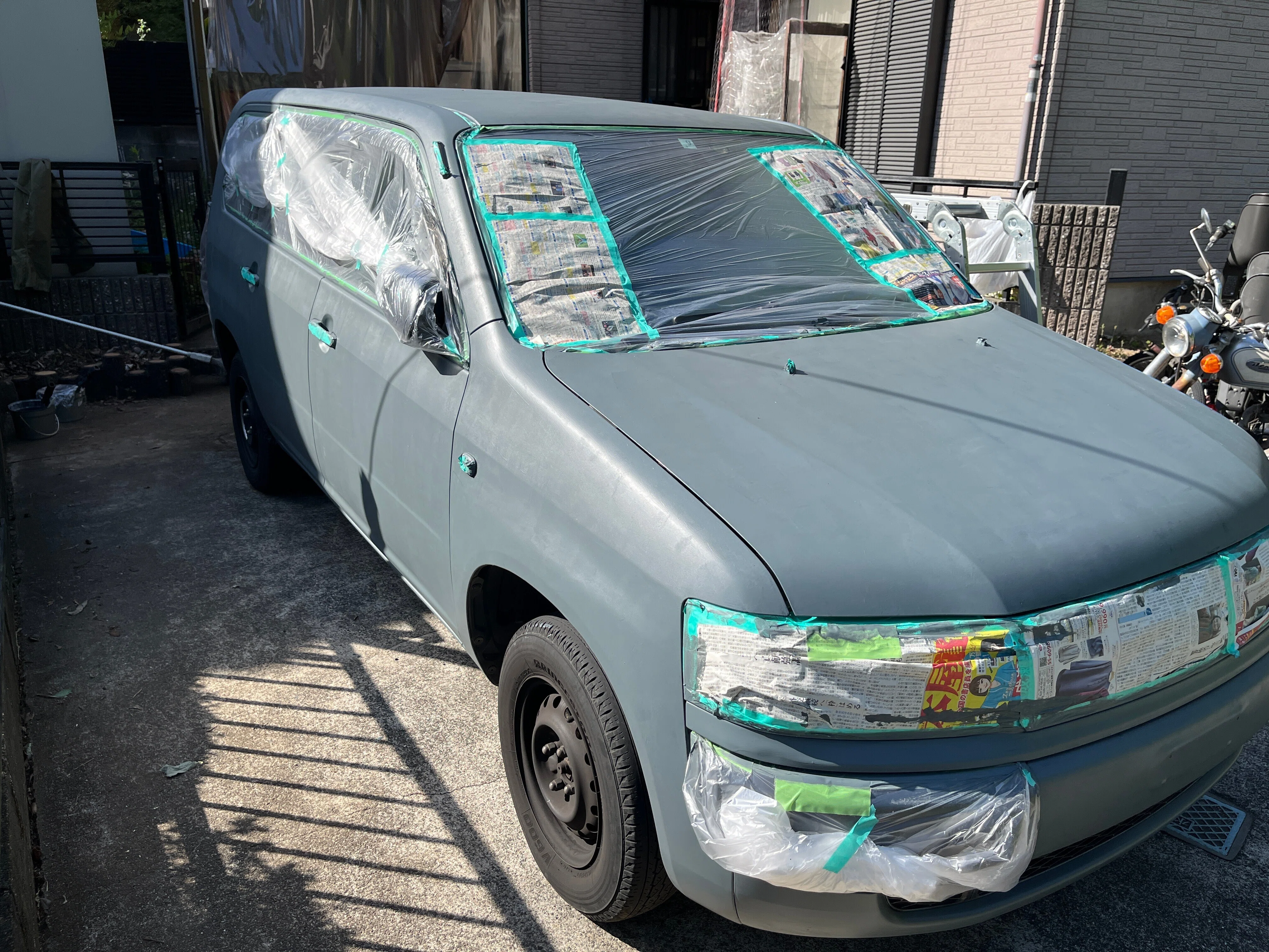 車塗装してみた｜NAKADA Shugo
