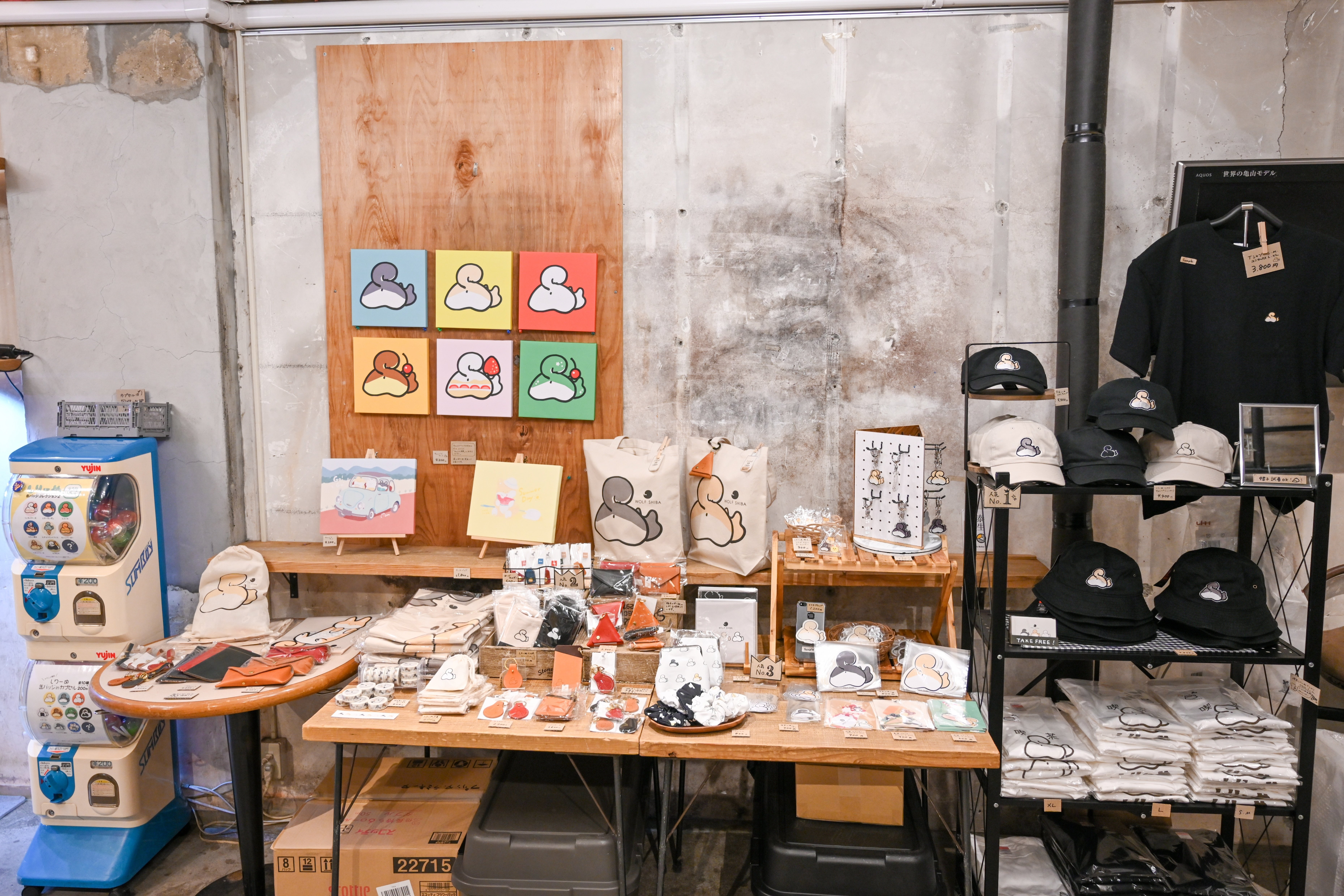 しばしばマシマシ展vol.1開催しました。｜Mai@柴犬のイラストを描く