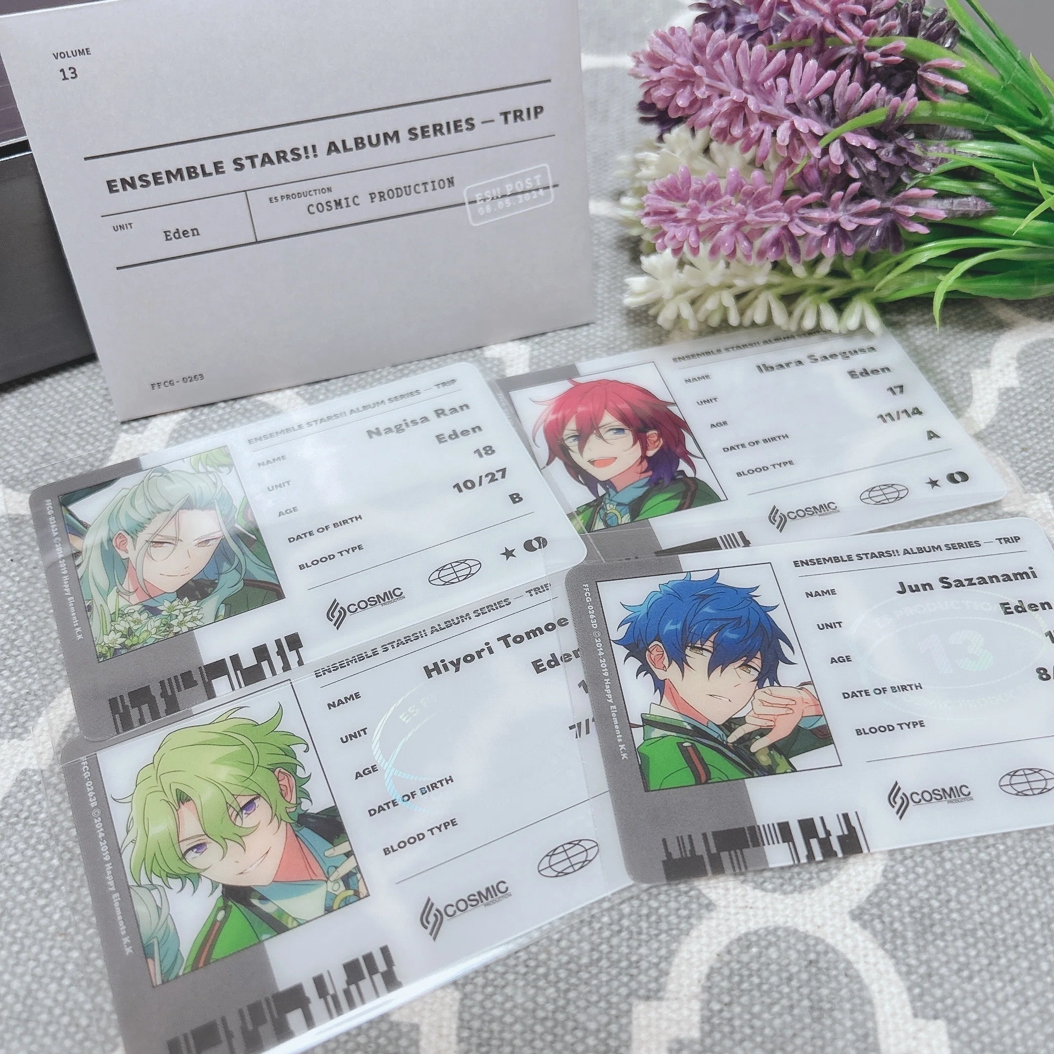 Eden trip カード あんスタ 巴日和 コレ缶 ぱしゃっつ Eden Eve 巴日