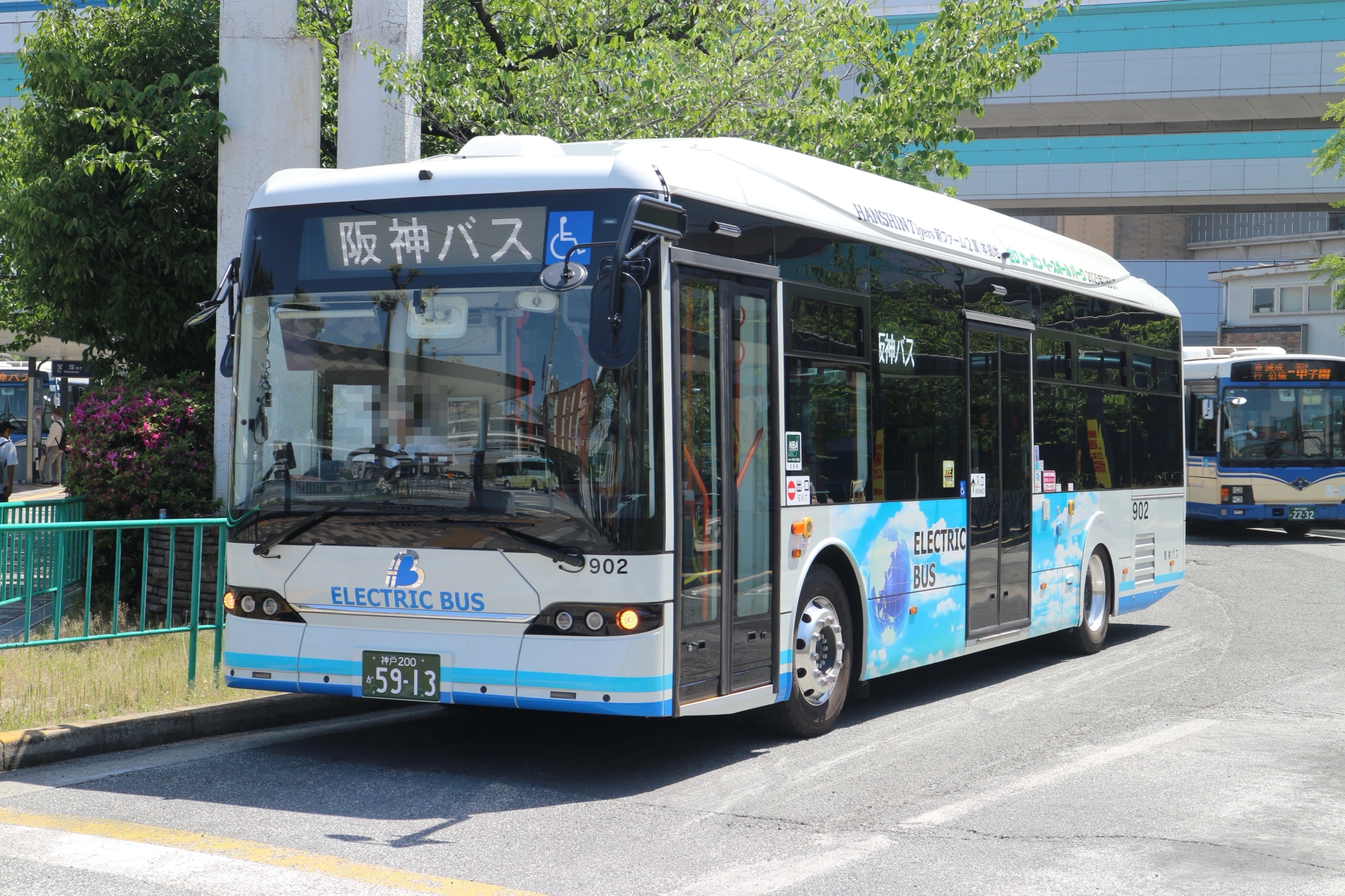 阪神バス】電気バス登場！高須東線の旅｜垂水の止利