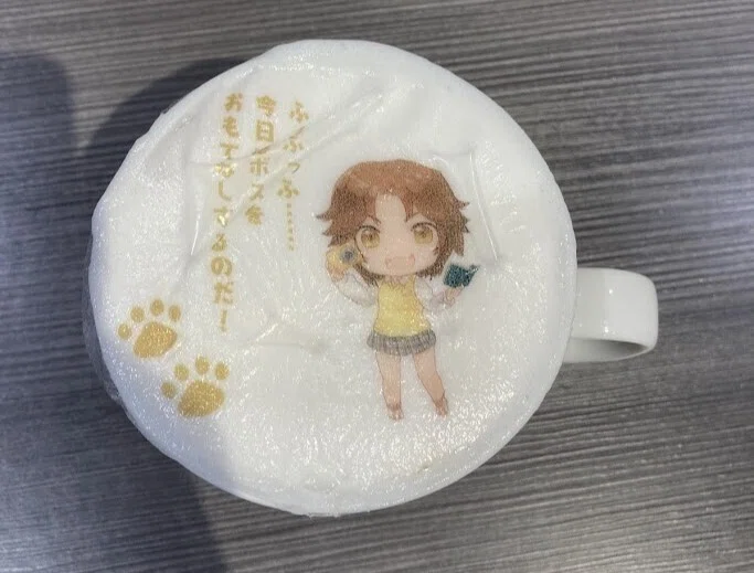 スクエニカフェに行ってきた【推しの誕生日】｜奴衣くるみ