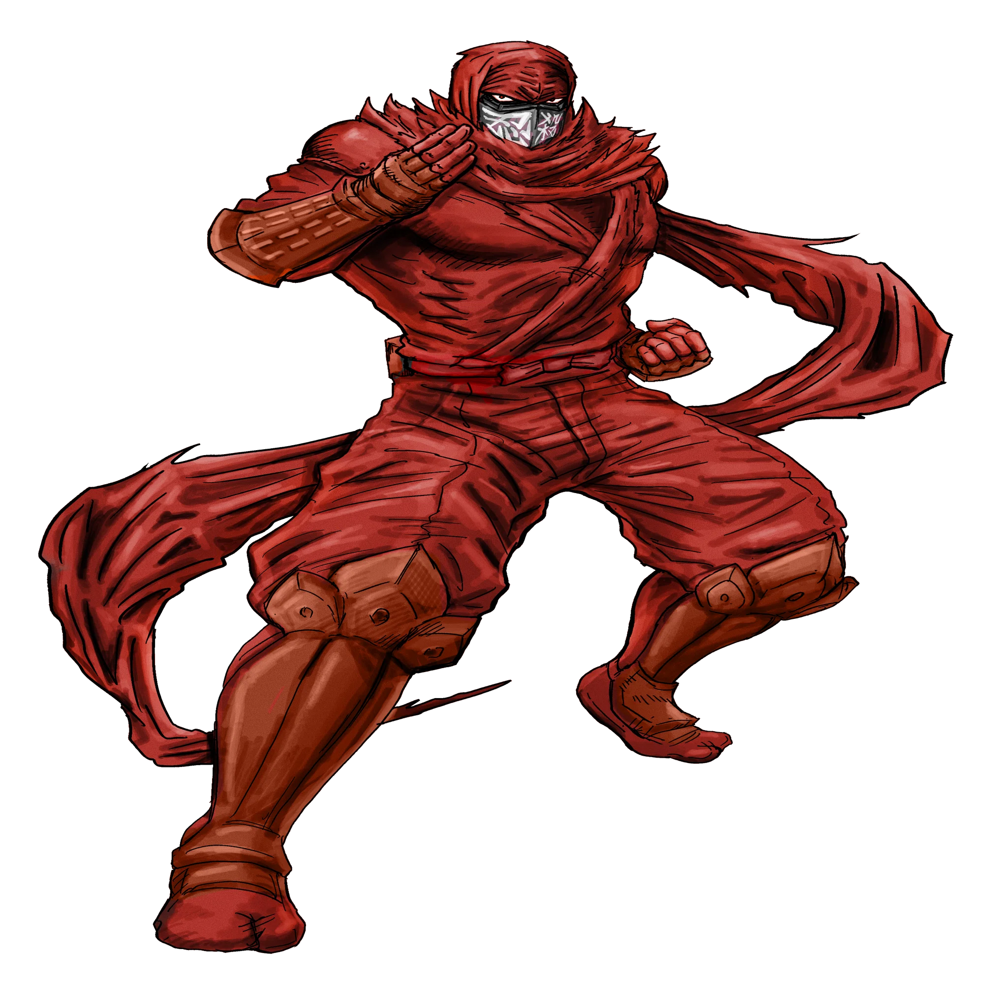 Ninja Slayer TRPG Standee Asset Distribution [Schizo-na-Mask