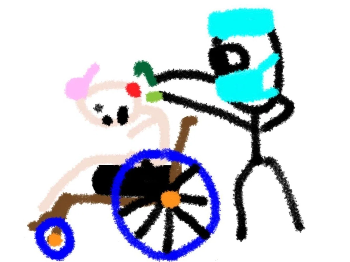 意外と車いすに座って手術を受けた方がいいかも！