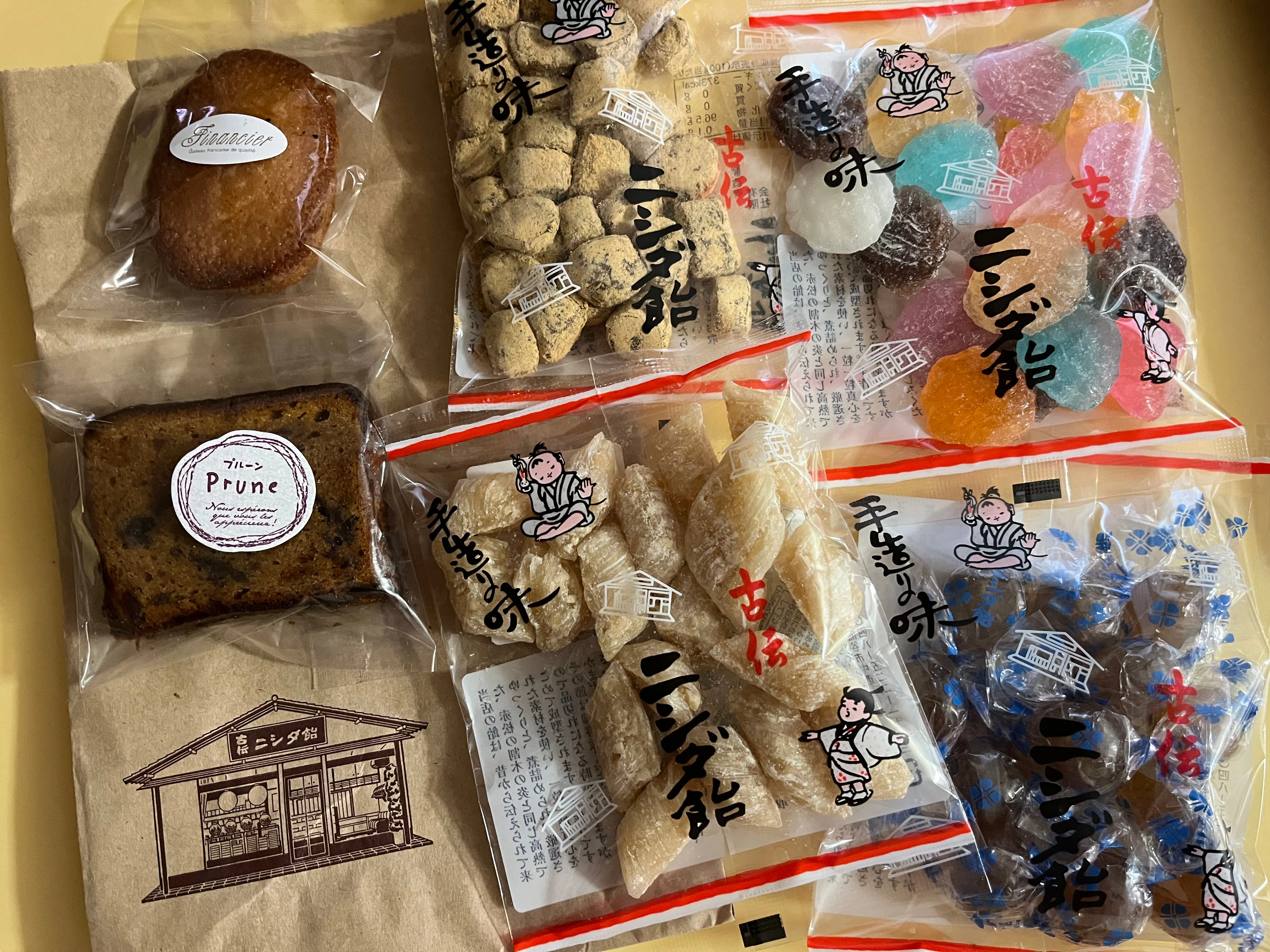 1928年創業、熊谷「古伝 ニシダ飴」のタッピーときなこ飴｜梅ももあんず