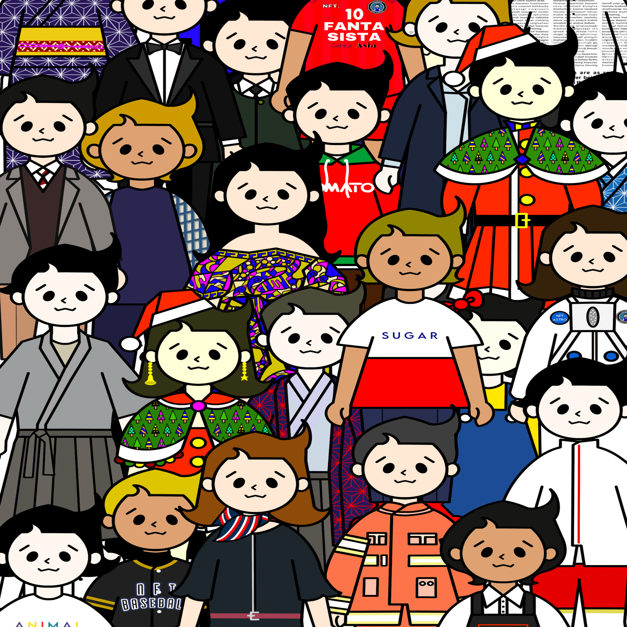 木村カエラさんの20周年をお祝いしたく、アート作品を創ってみることに