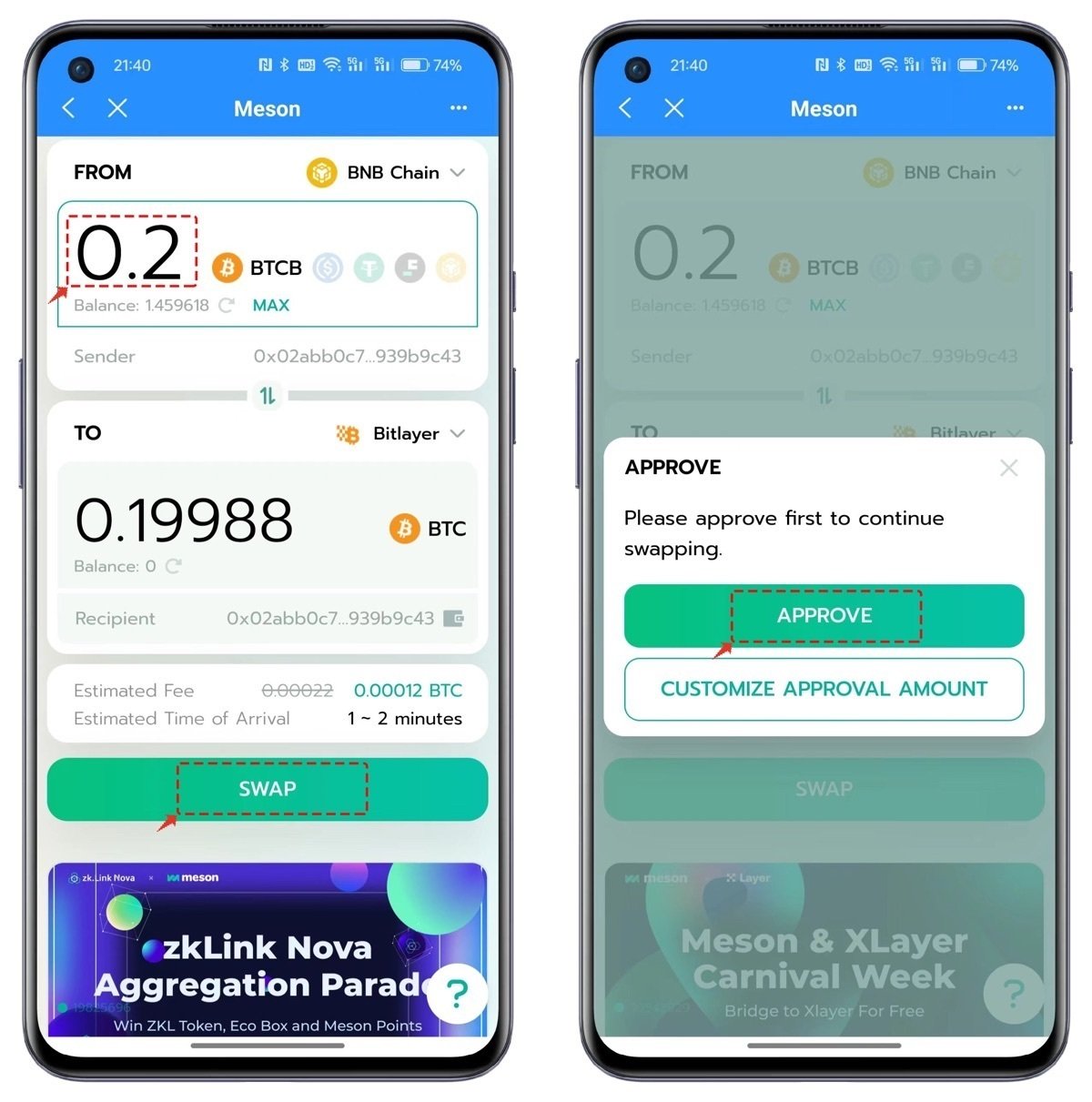 2024最新】 Mesonでブリッジ(クロスチェーンスワップ)を行う方法｜TokenPocket (トークンポケット) 公式