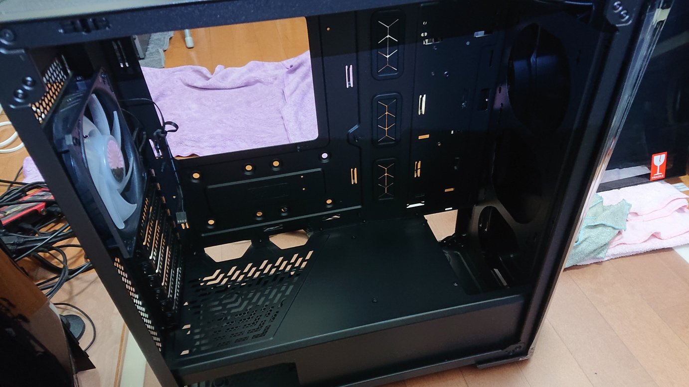 PCケース変更分 BTOパソコンの内部をNZXTのPCケースに入れ替え！【NZXT H7 CM