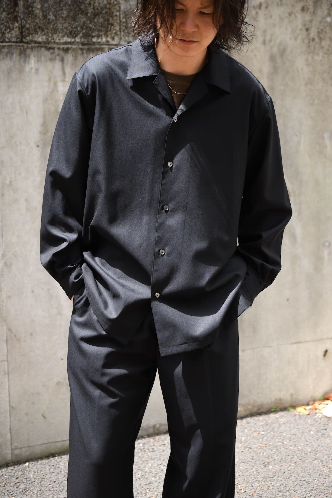 トップス bisown /24SS SHOSA SHIRTS & SHOSA SLACKS bisown /24エスエス SHOSA SHIRTS & SHOSA SLACKS