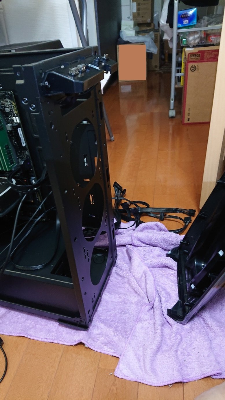 PCケースを換装した話｜shift