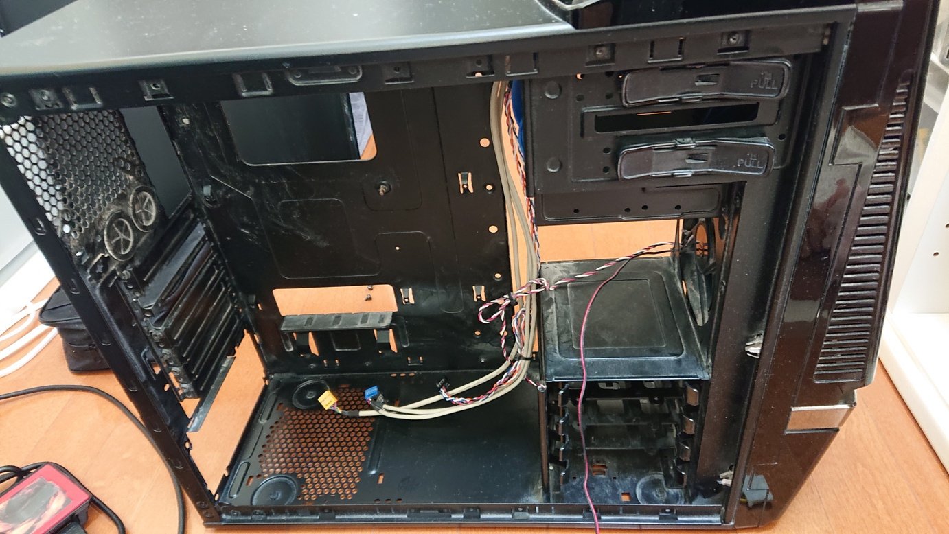 PCケースを換装した話｜shift