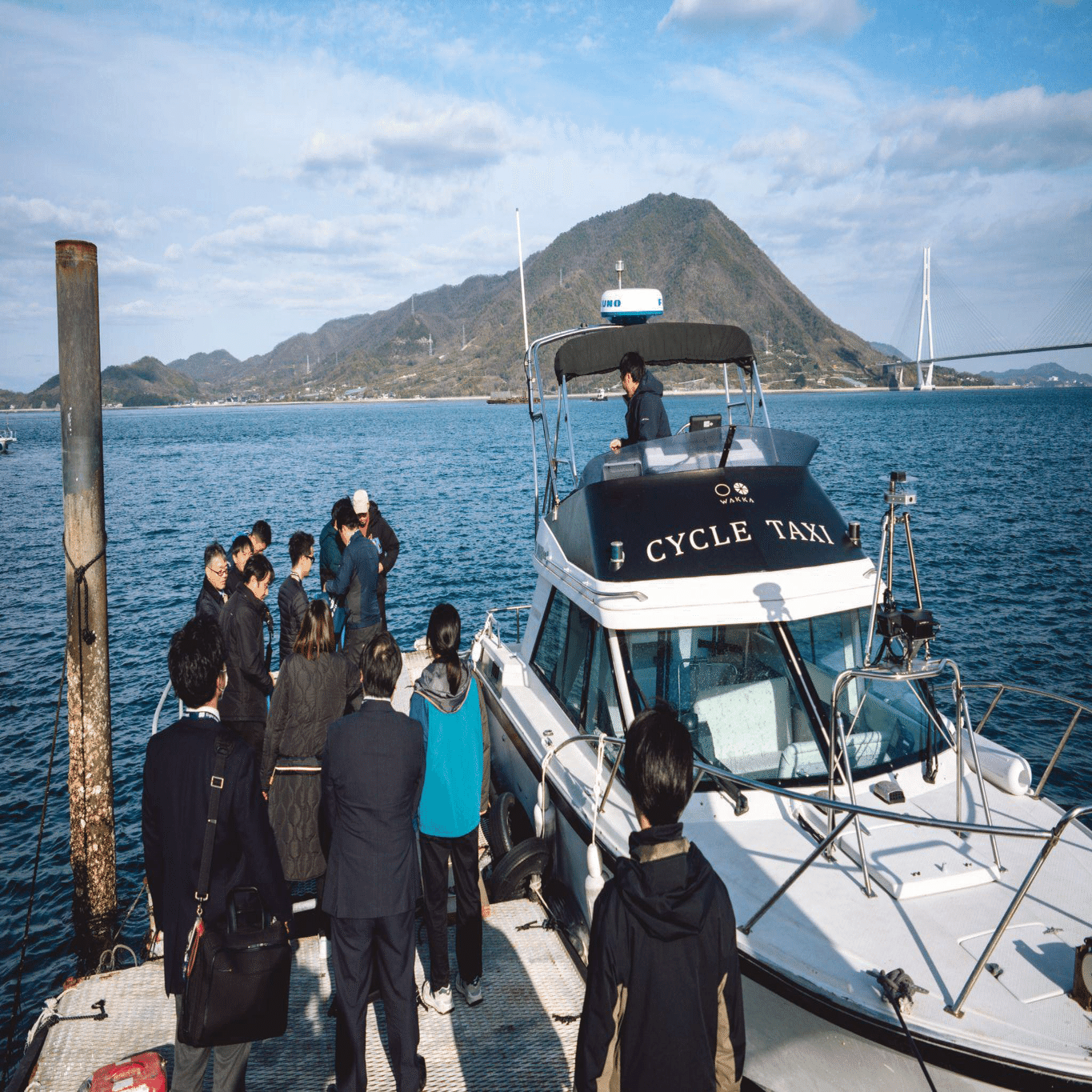 愛媛県の大三島で初導入！自律航行のエンジン船「WAKKA号」【株式会社