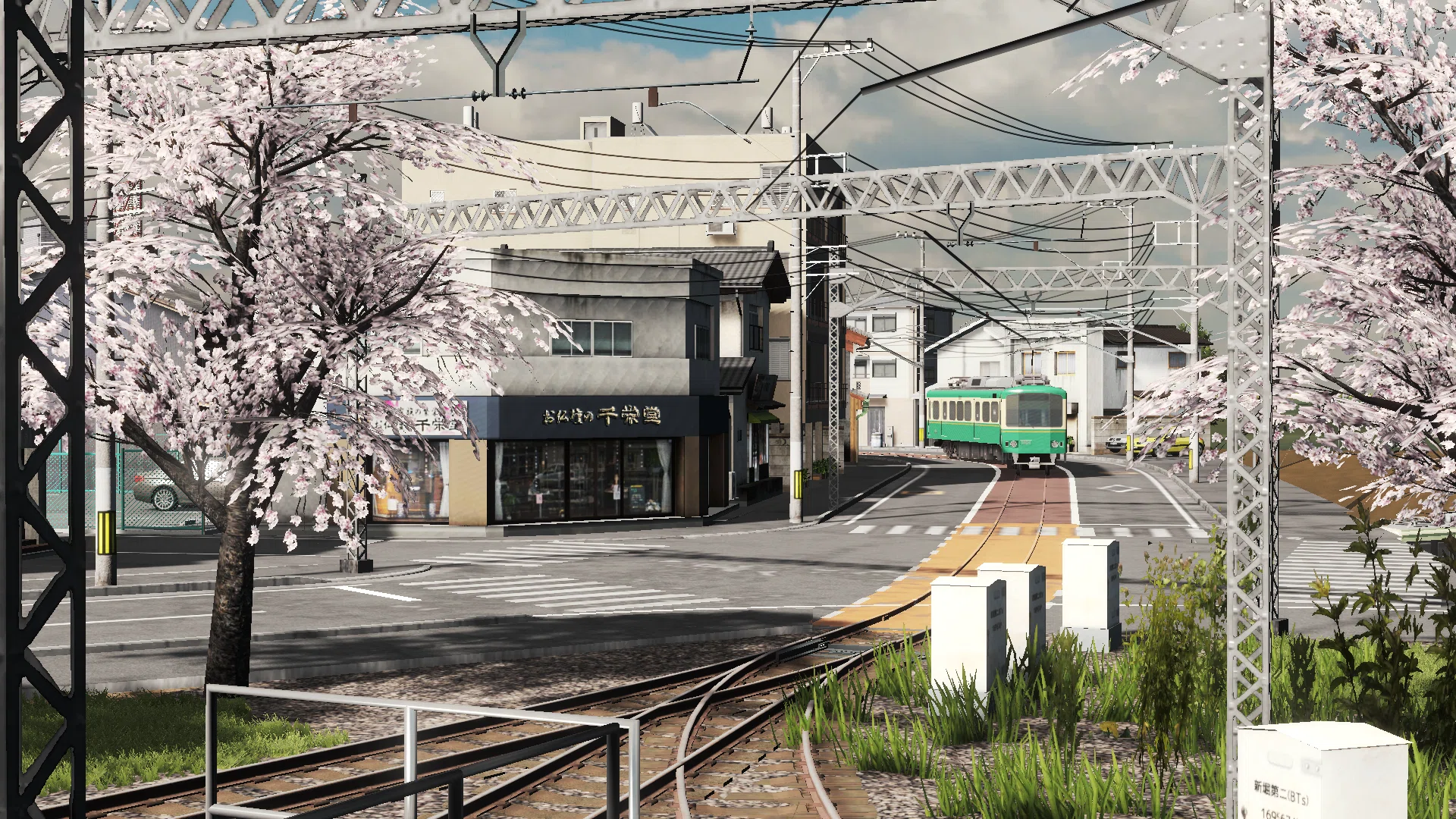 都市開発ゲームで作ったNゲージ風ジオラマレイアウトまとめ Part2