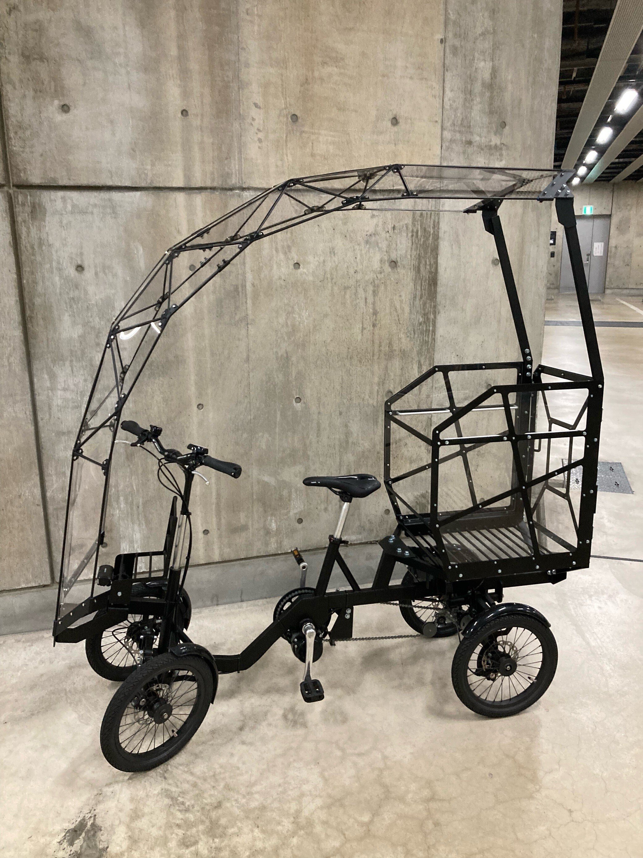 協栄製作所 電動 アシスト四輪自転車 KENKYAKUN けんきゃくん 4