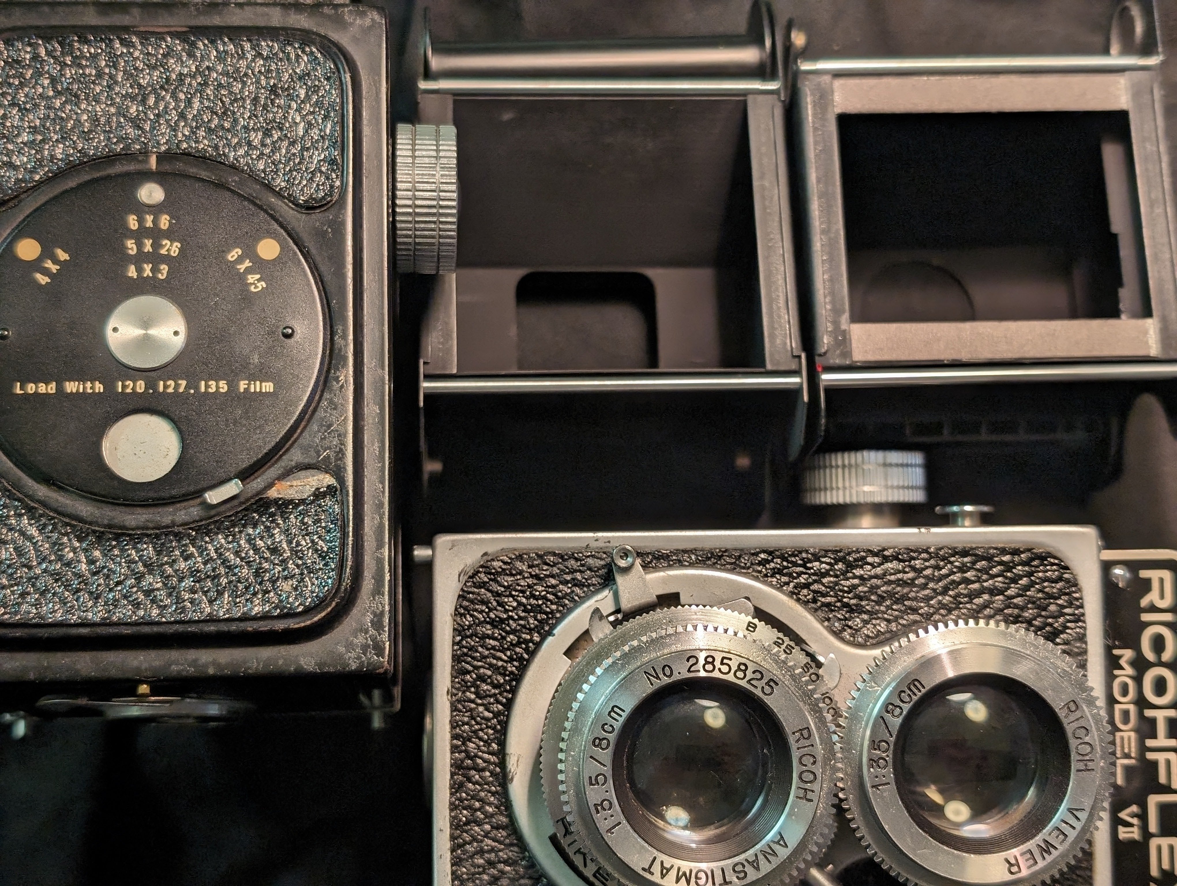 RICOHFLEX Ⅶのミラーを新品に?!|傳次郎 RICOHFLEX Ⅶのミラーを新品に?!|傳次郎