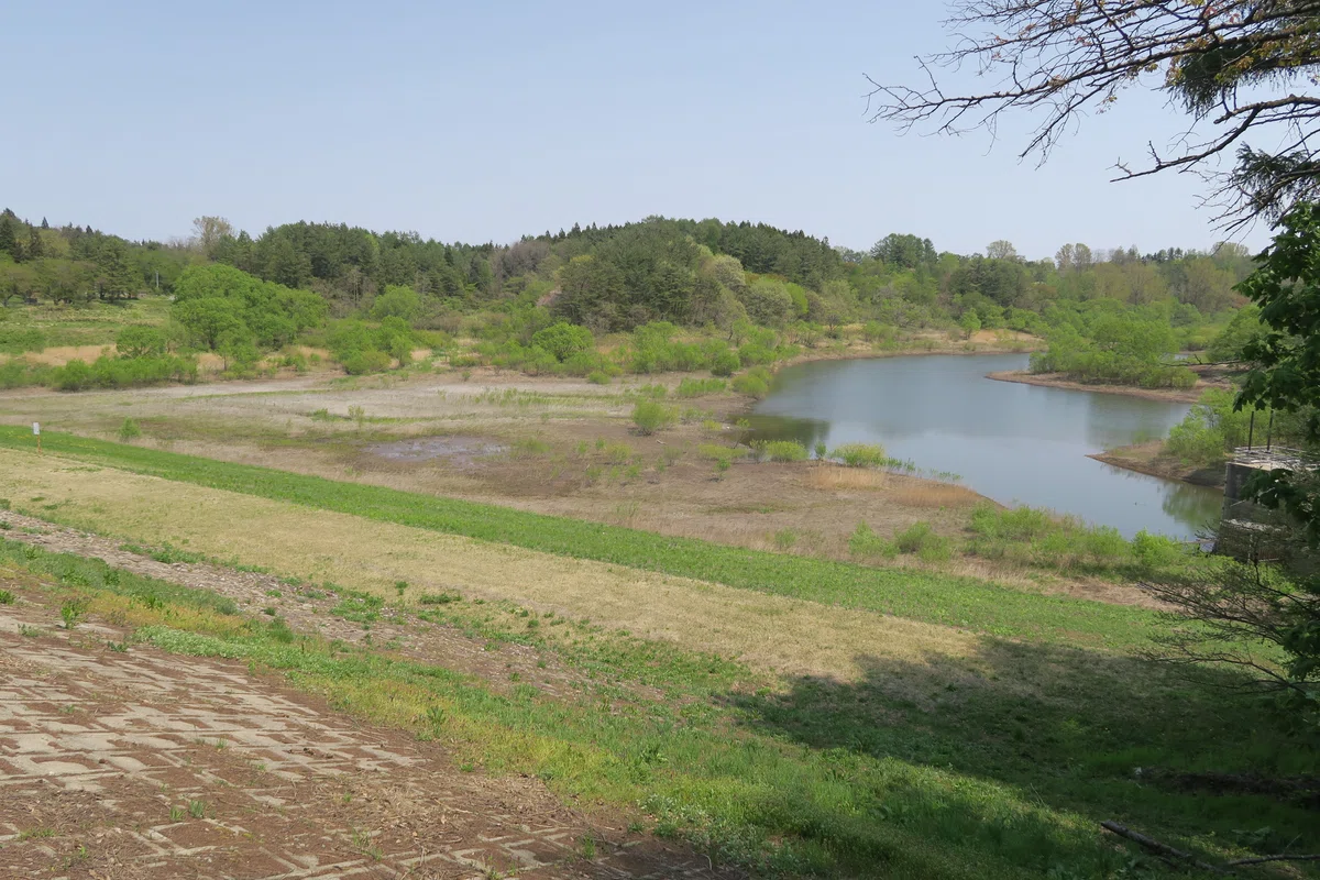 新小戸六ダム 青森県 ダム湖