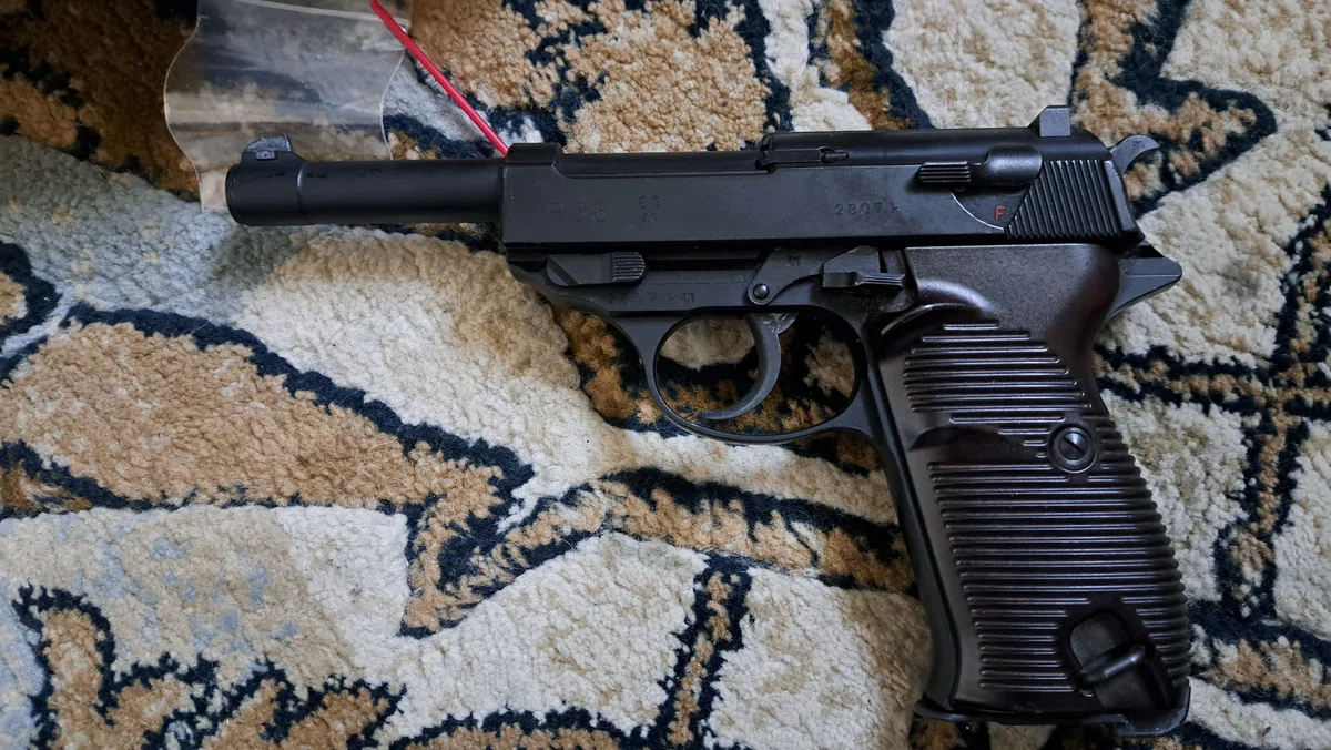Walther 作り出し P.38 ショートリコイルブローバック マルシン製