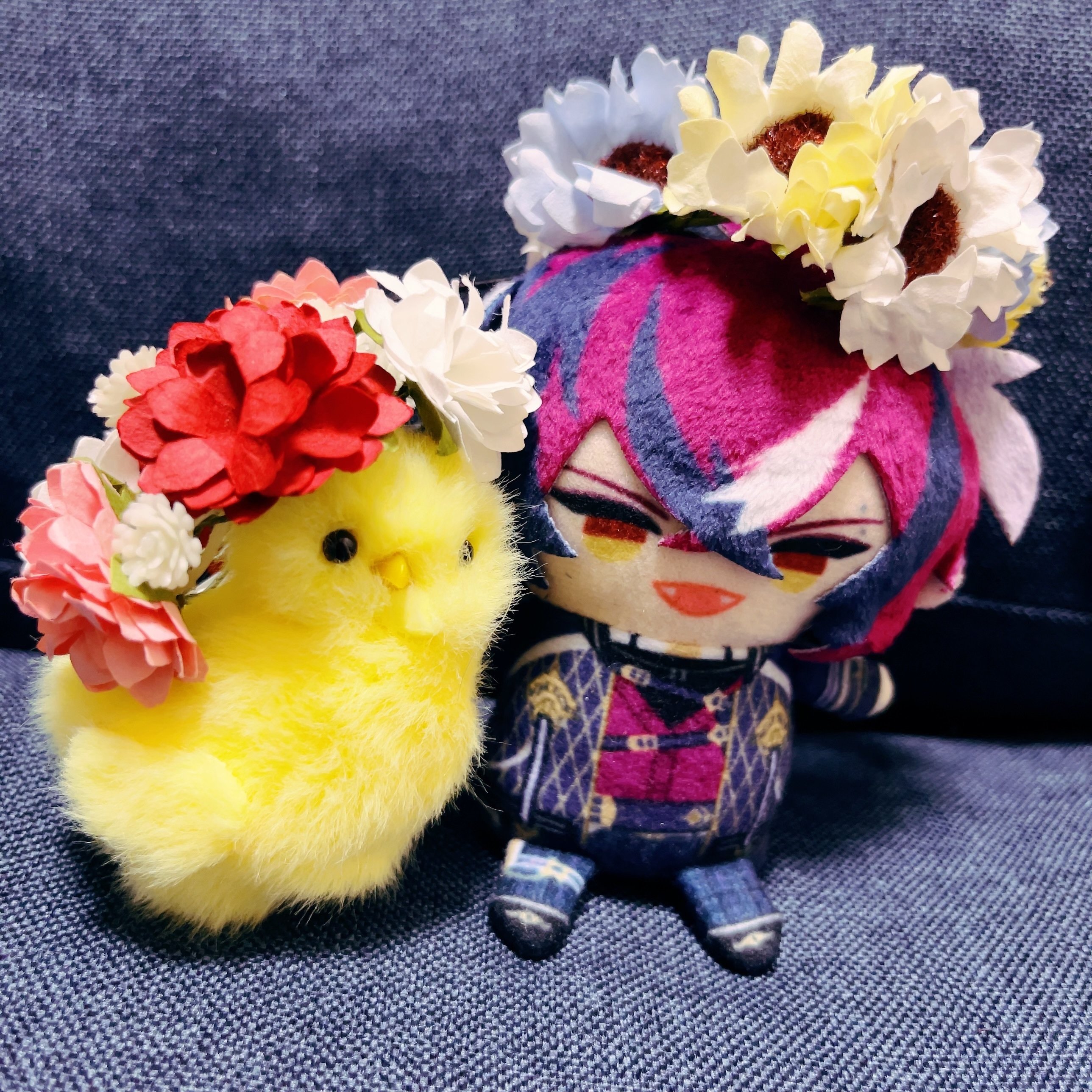 ドール用花冠の作り方を参考にぱぺ用花冠を作った話|#日記｜結木