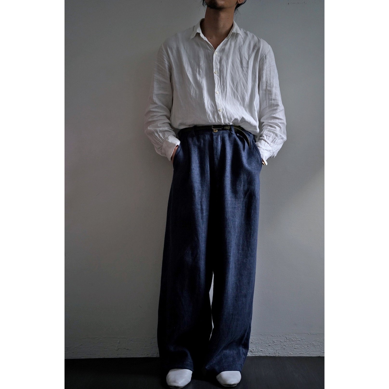 I am dork ansnam パンツ リネン comoli Auralee I am dork (アイアムドーク)