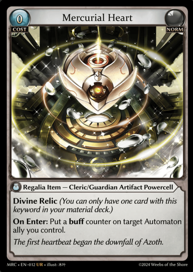 Starting Out: Grand Archive Vol. 8 - Mercurial Heartの注目