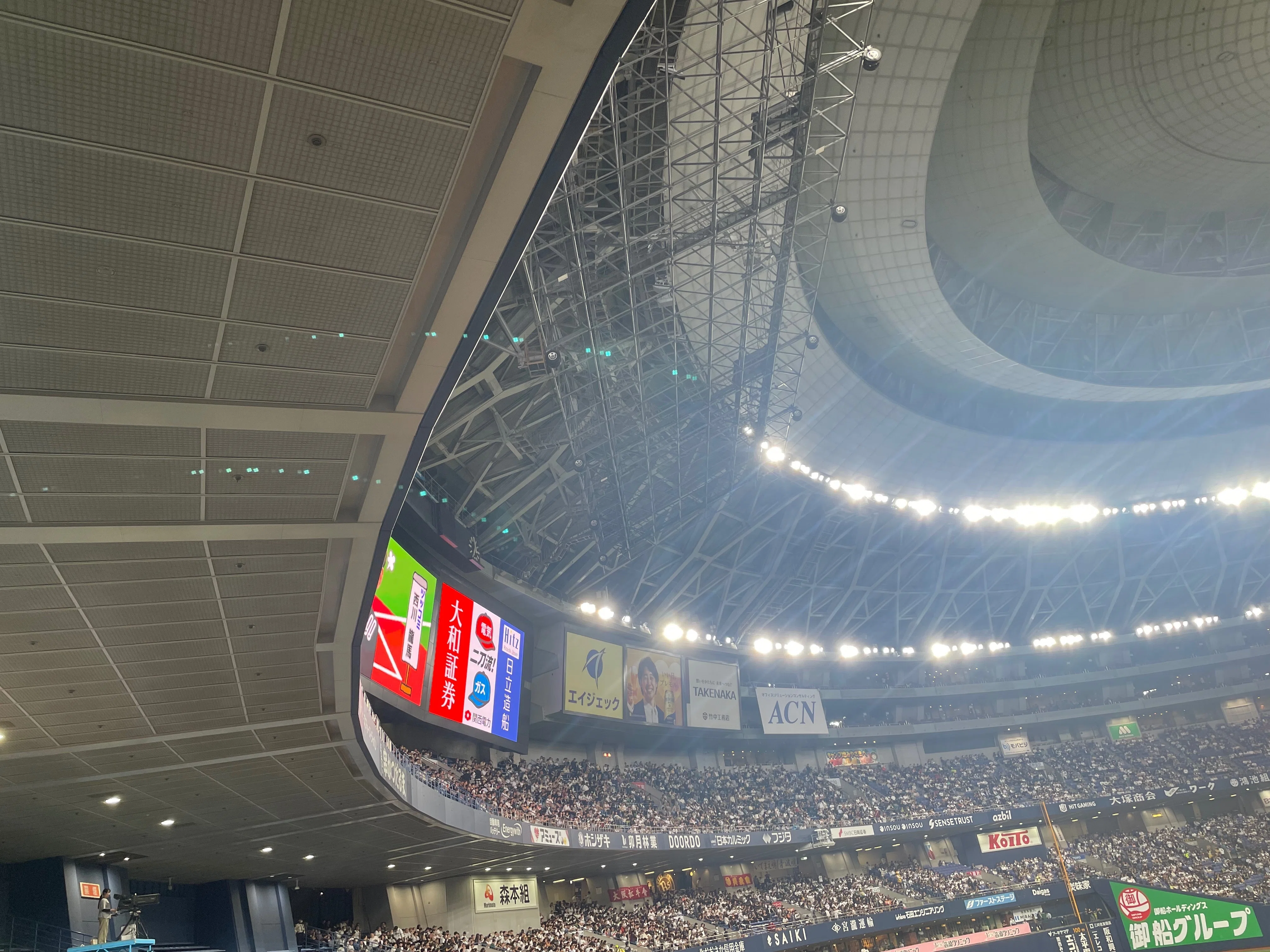 阪神vsヤクルト8/21(水)京セラドーム内野下段 阪神vsヤクルト8/21(水)京セラドーム内野下段