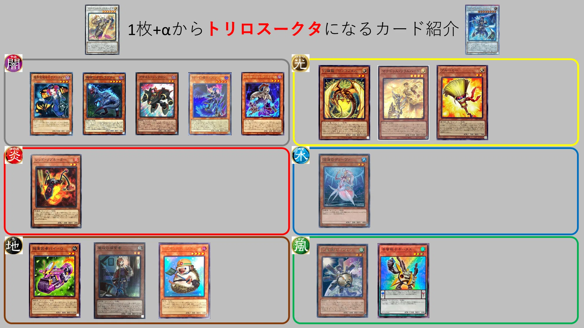出し方】マナドゥム・トリロスークタの出し方まとめ｜mymy