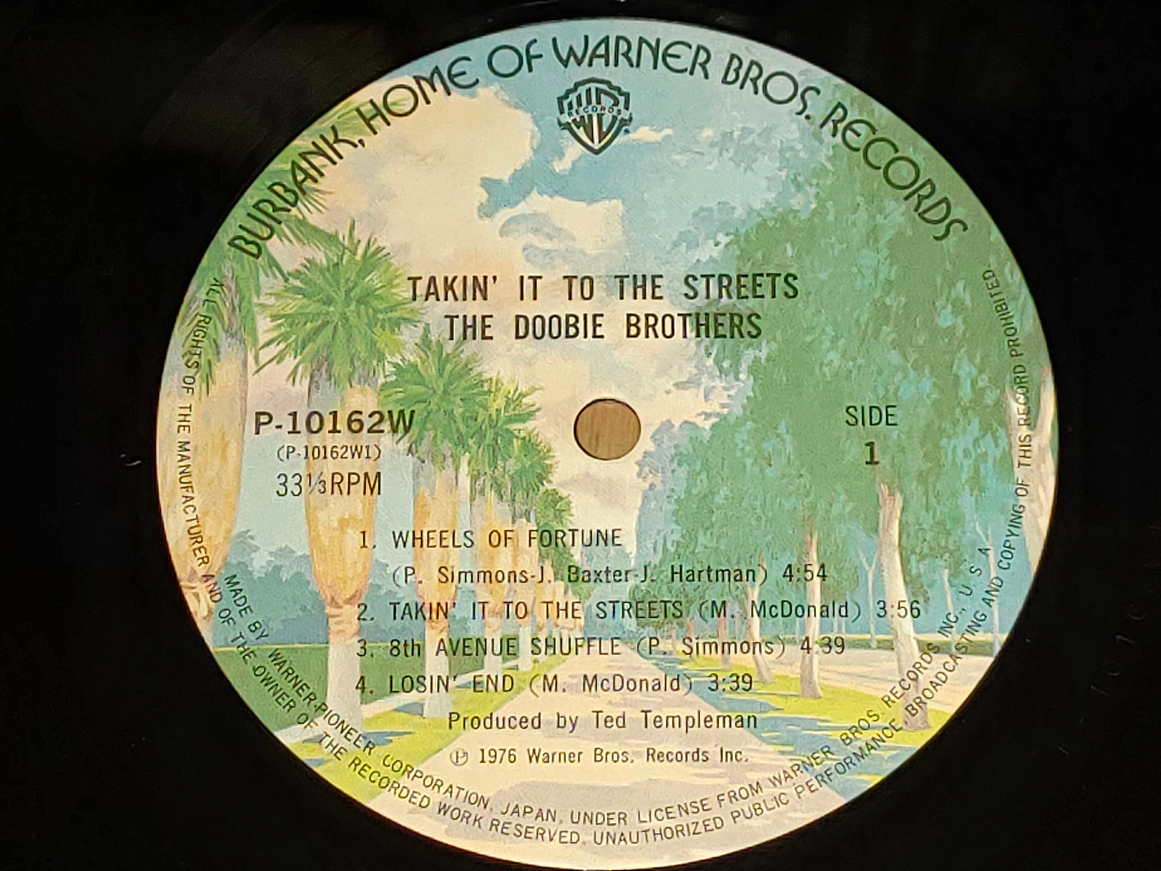 ドゥービー・ブラザーズ /トム・ジョンストン　レコード 2タイトル まとめ売り Takin' It to the Streets】(1976) Doobie Brothers 大変貌を遂げた