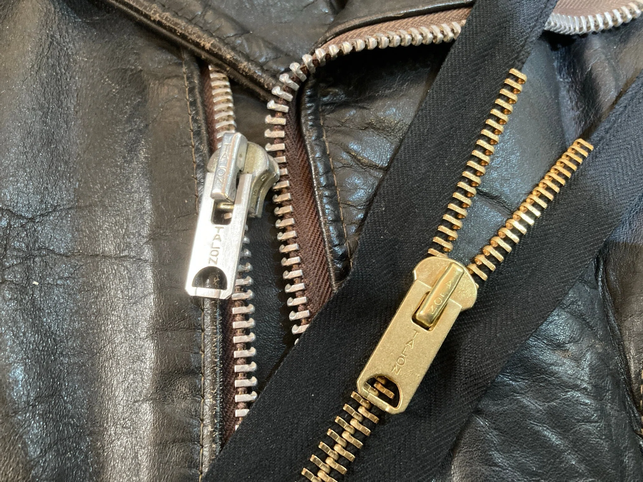 ライダースジャケットの金物オール交換 vol.2】70's Vintage Schott