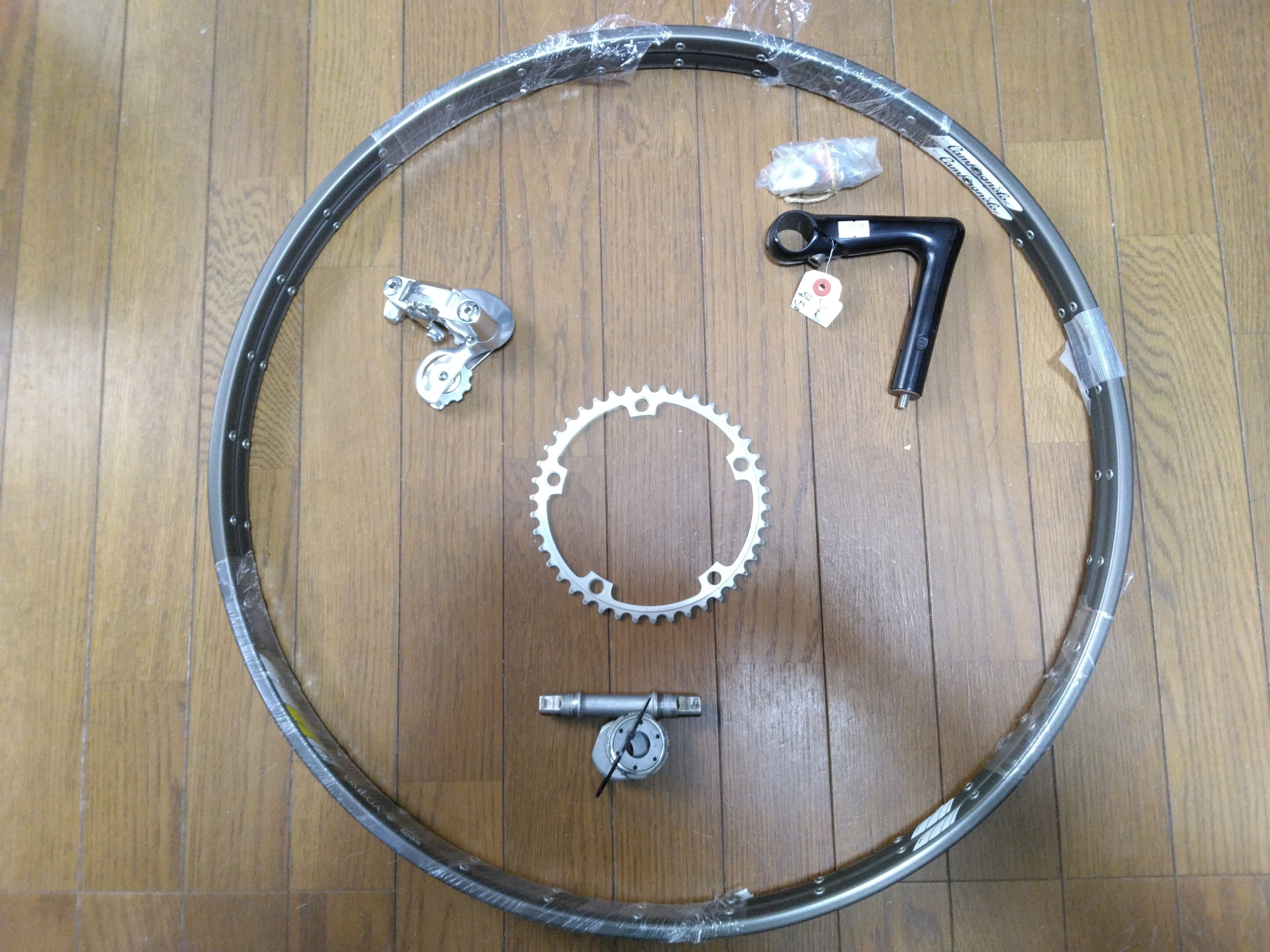 カンパニョーロ 旧ヌーボレコード 用 42Tインナーギヤ 新品未使用 1970年代 CAMPAGNOLO カンパニョーロ スーパーレコード42T インナーチェーン