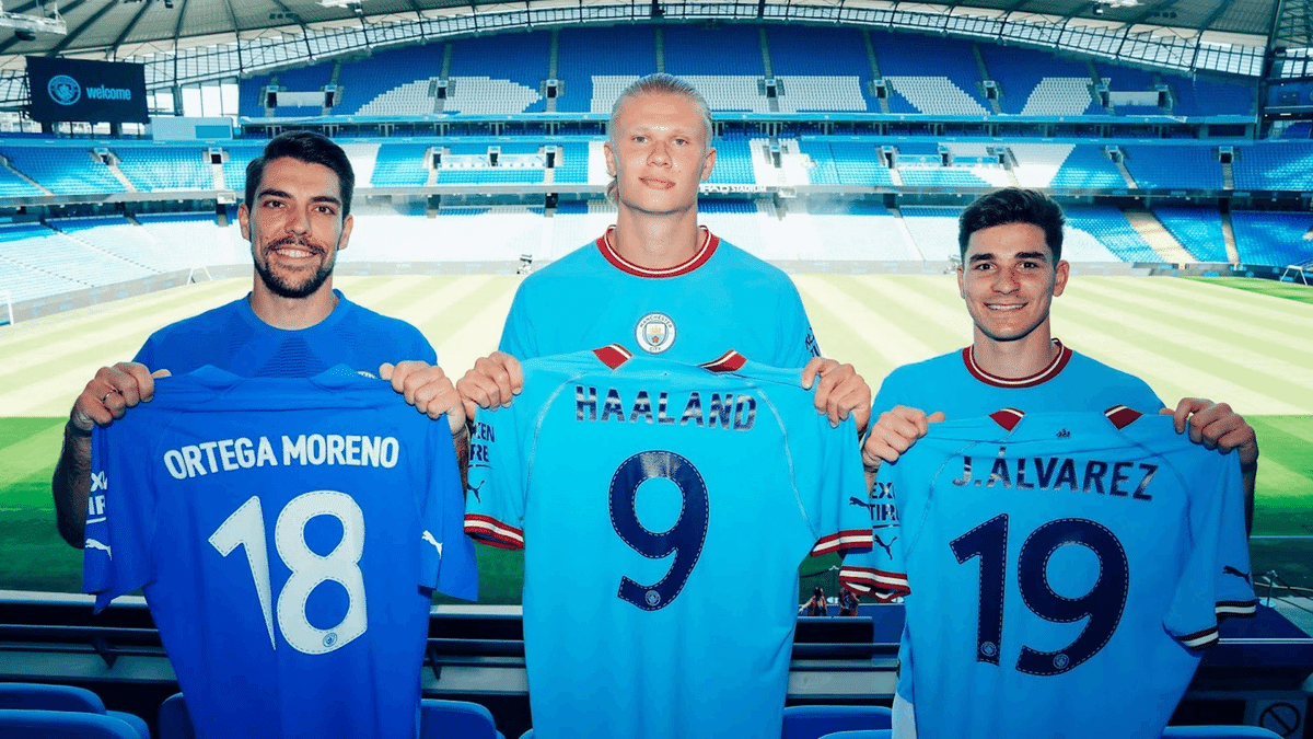 マンチェスター・シティ ORTEGA MORENO 18番 シャツ マンチェスター・シティ ORTEGA MORENO 18番 シャツ