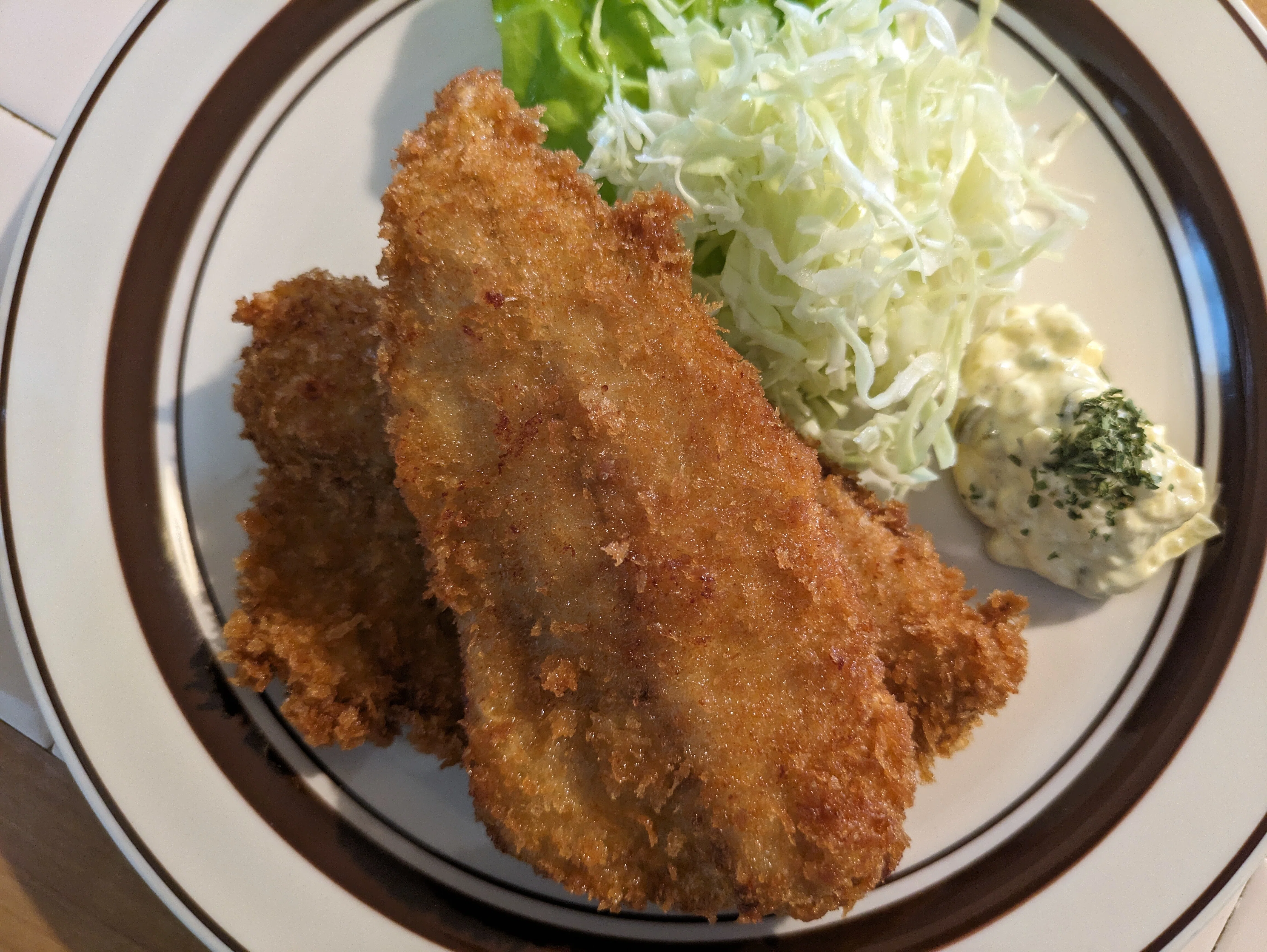 アジフライの下剋上｜tokeiya