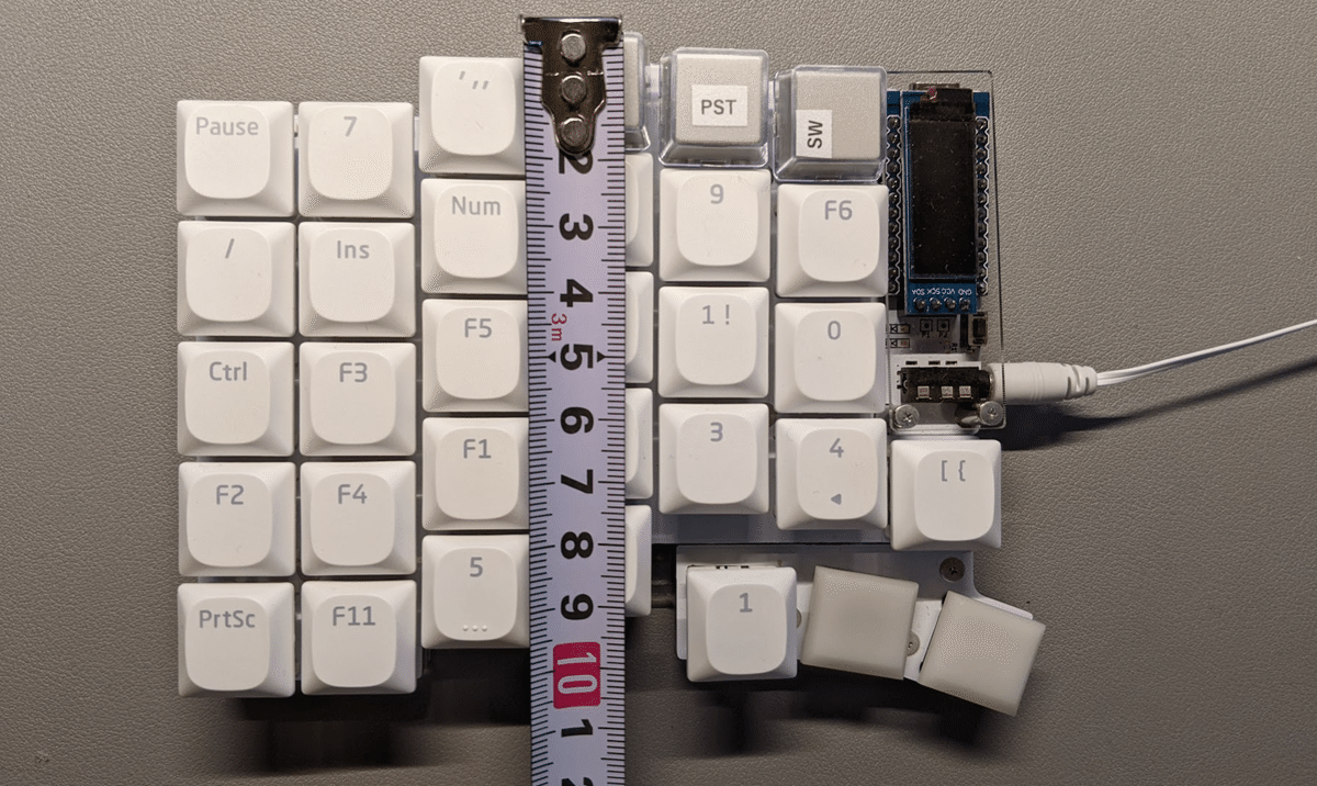 Keyball61からKeyball39に乗り換えて、慣れるまでにかかった時間 Keyball61からKeyball39に乗り換えて、慣れるまでにかかった時間