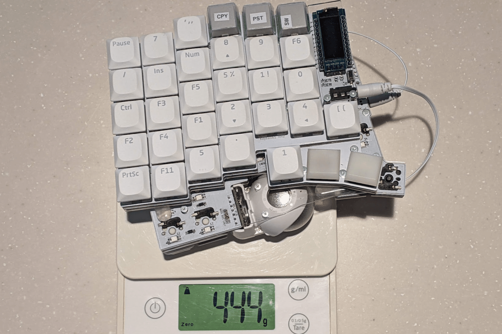 Keyball61からKeyball39に乗り換えて、慣れるまでにかかった時間は7