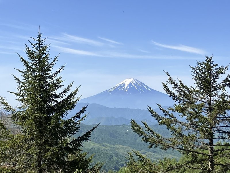 大菩薩嶺からの富士山