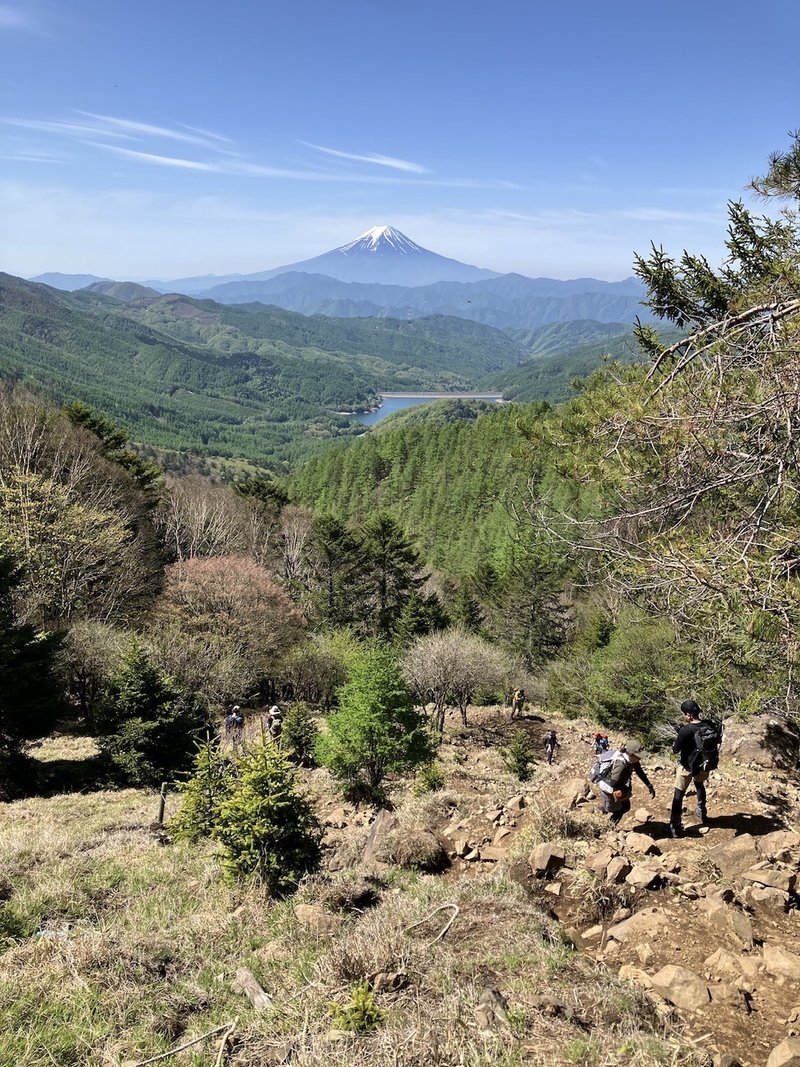 大菩薩嶺からの富士山