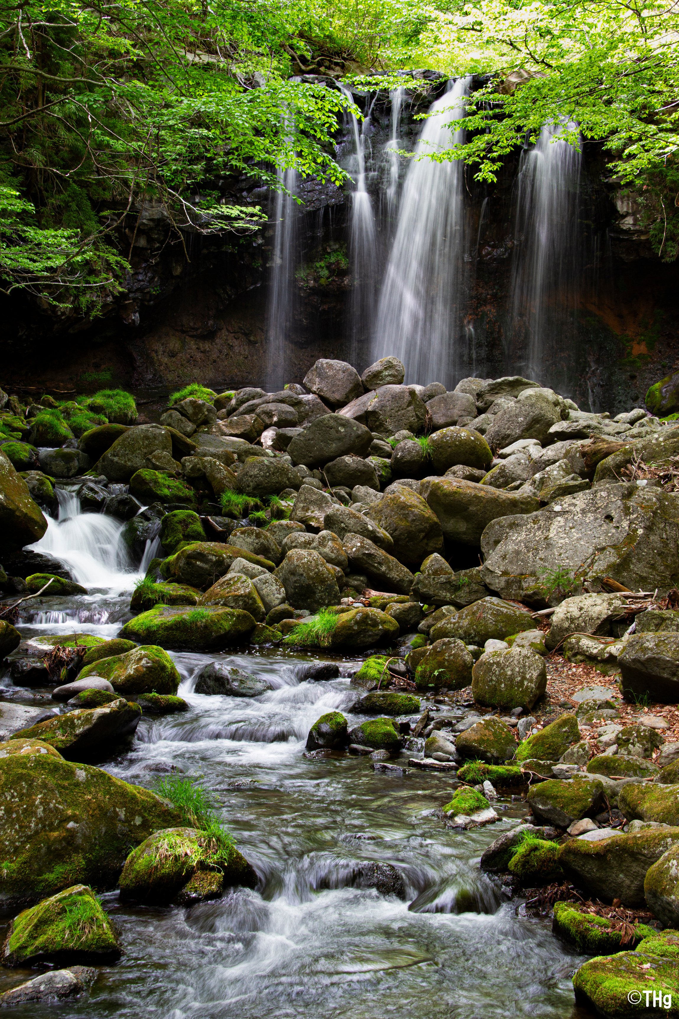 滝のある風景（乙女の滝）｜taka