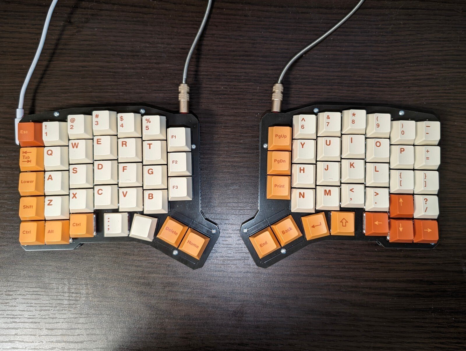 Ergo68 左右分割 メカニカルキーボード Bluetooth 完全