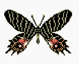 シボリアゲハ、テングアゲハ レポート】シボリアゲハ――ゲーム世界では2011年より前から発見されてい