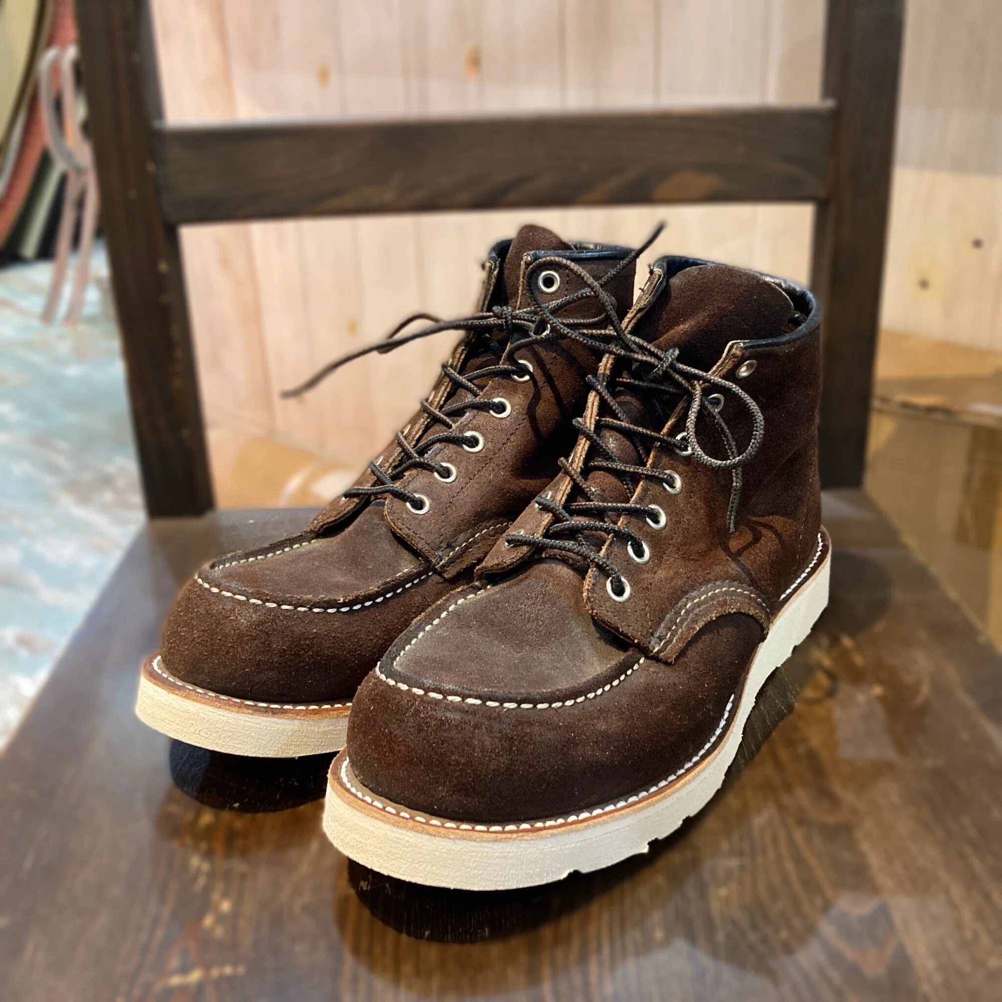 Resoled/リソール】Red Wing#8878のソール交換｜CREA Repair 