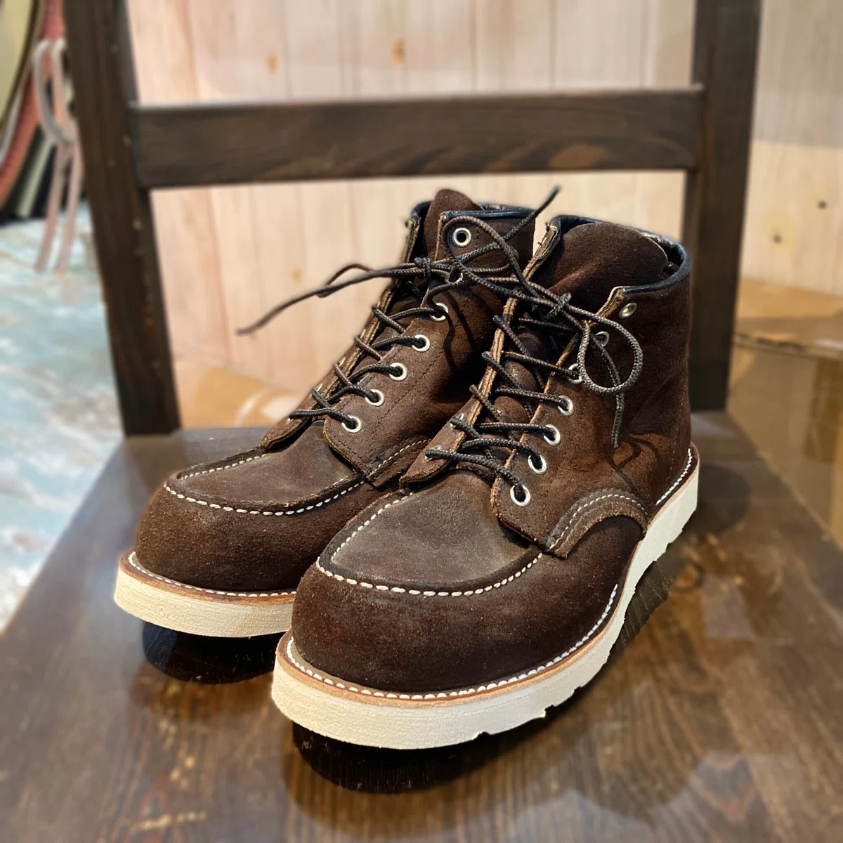 Resoled/リソール】Red Wing#8878のソール交換｜CREA Repair 