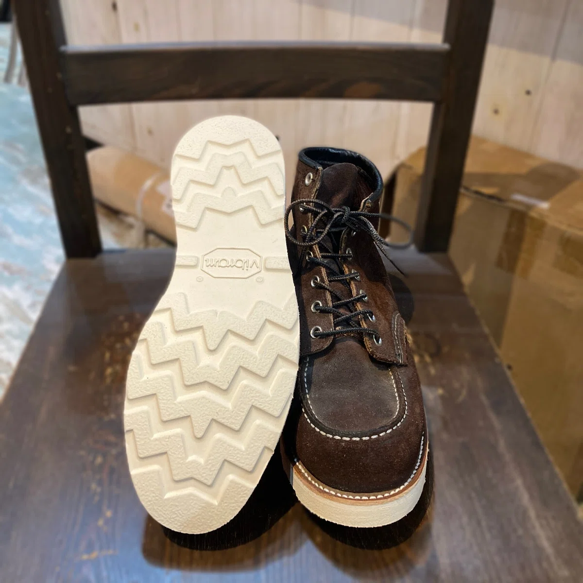 Resoled/リソール】Red Wing#8878のソール交換｜CREA Repair 