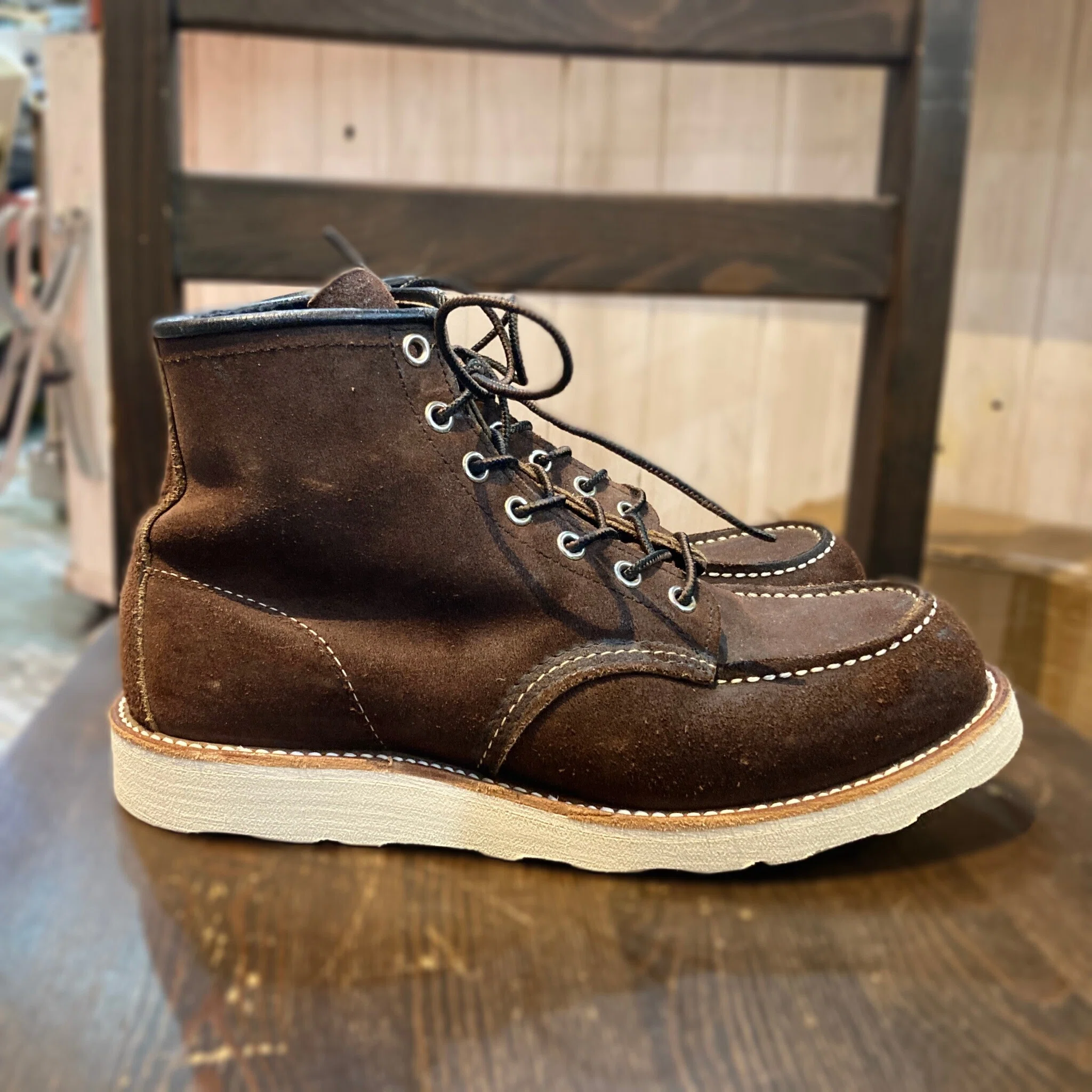Resoled/リソール】Red Wing#8878のソール交換｜CREA Repair 