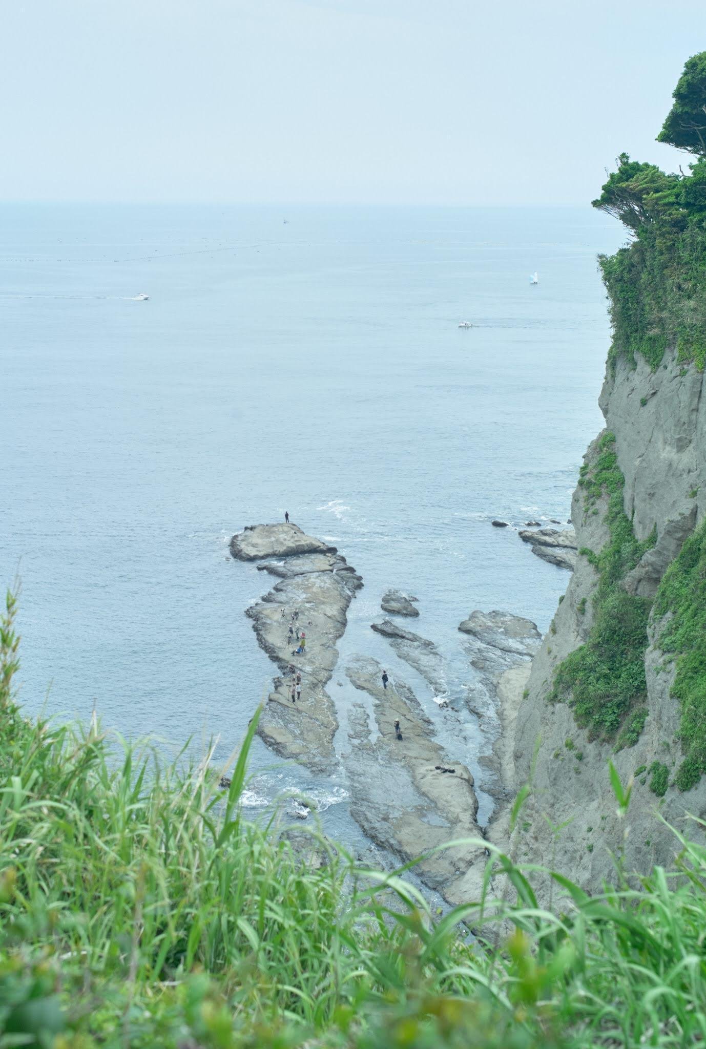 曇り空の江ノ島ポートレート｜naoyuki sasaki