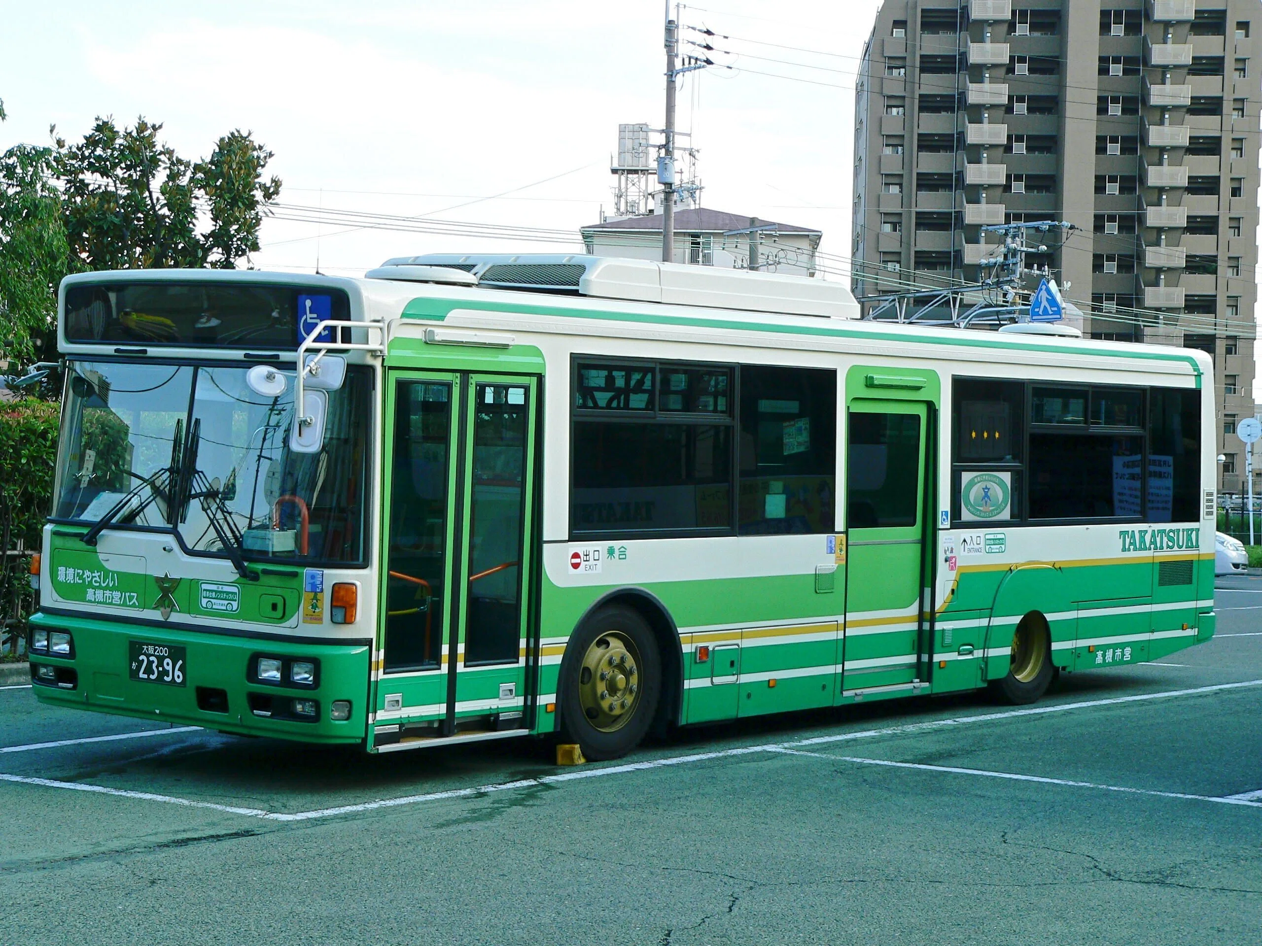 大阪200か2396(高槻市交通部/日野PKG-KV234L2)｜犬山いずみ@原点回帰