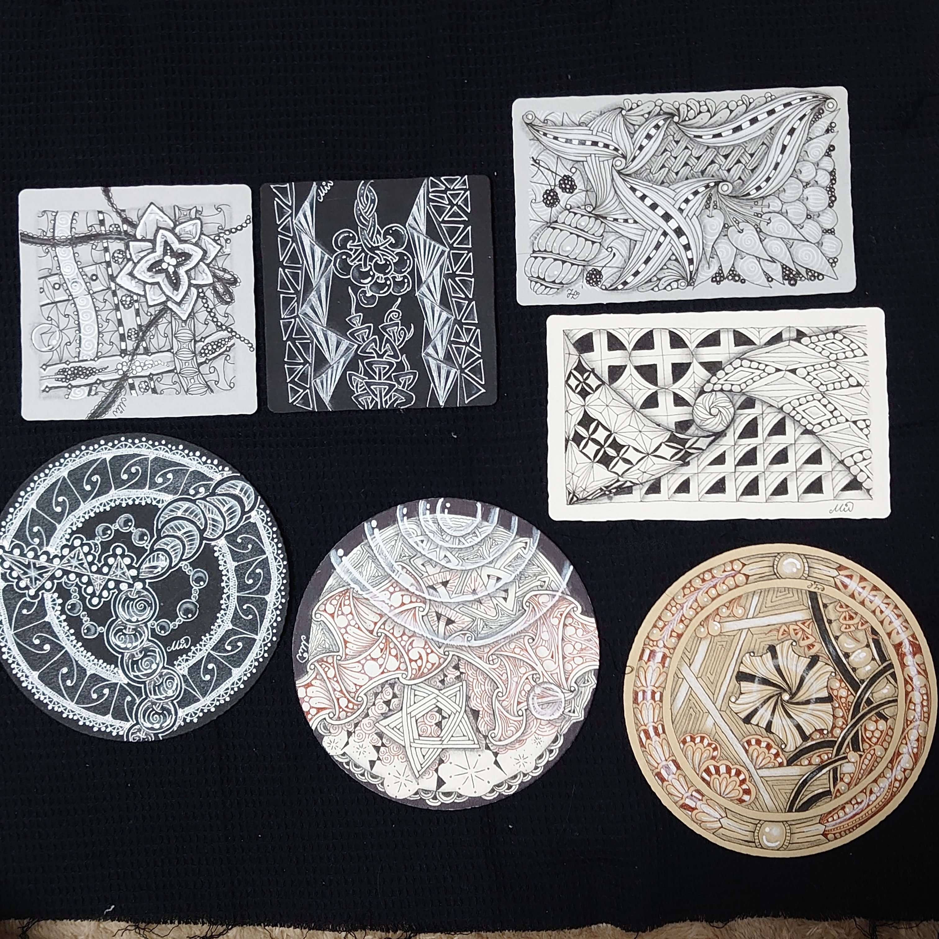 ゼンタングル道具セット＋初心者向け本1冊のまとめ売りふるはし美鳥さんの通信講座 ゼンタングル道具セット＋初心者向け本1冊のまとめ売りふるはし美鳥