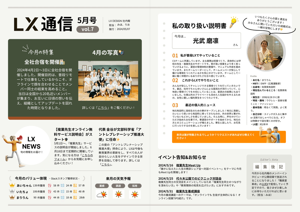 全社合宿を開催&『複業先生』サービスの無料説明会がスタート