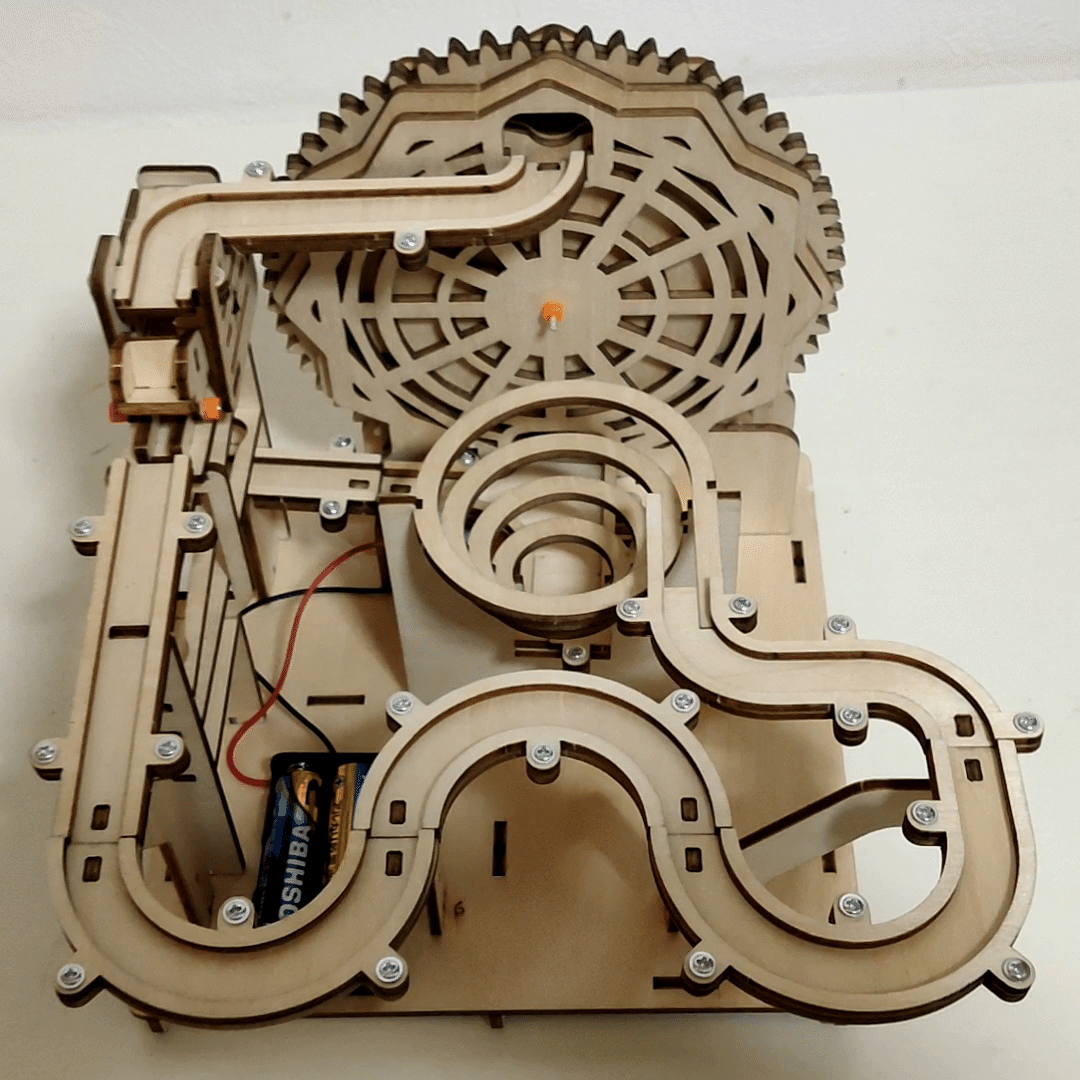 海外の通販サイト『Temu』で購入したビー玉コースターキットが面白い