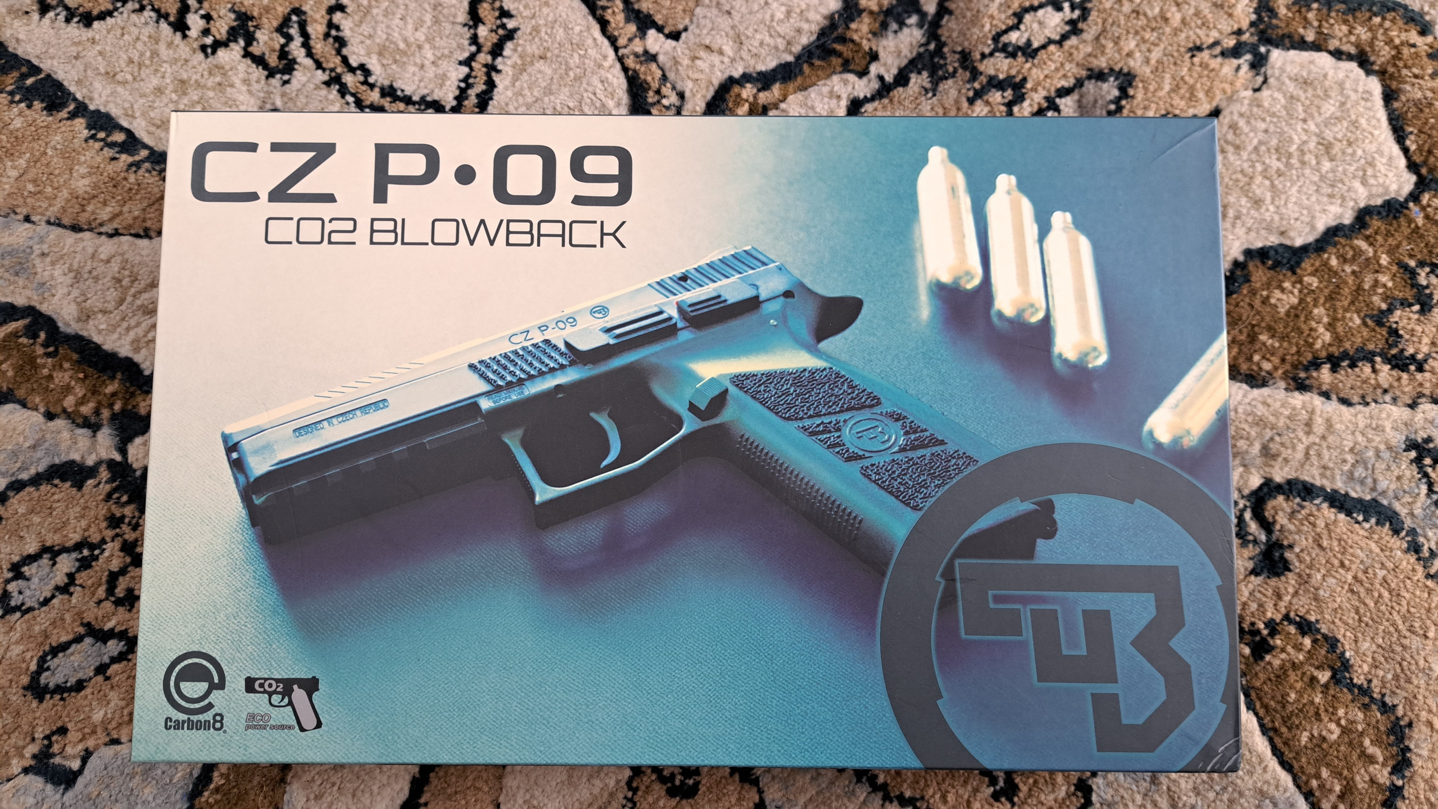 Carbon8 CZ P-09 CO2GBB カボ8 カーボネイト レビュー|郭公 Carbon8 CZ P-09 CO2GBB カボ8 カーボネイト レビュー|郭公